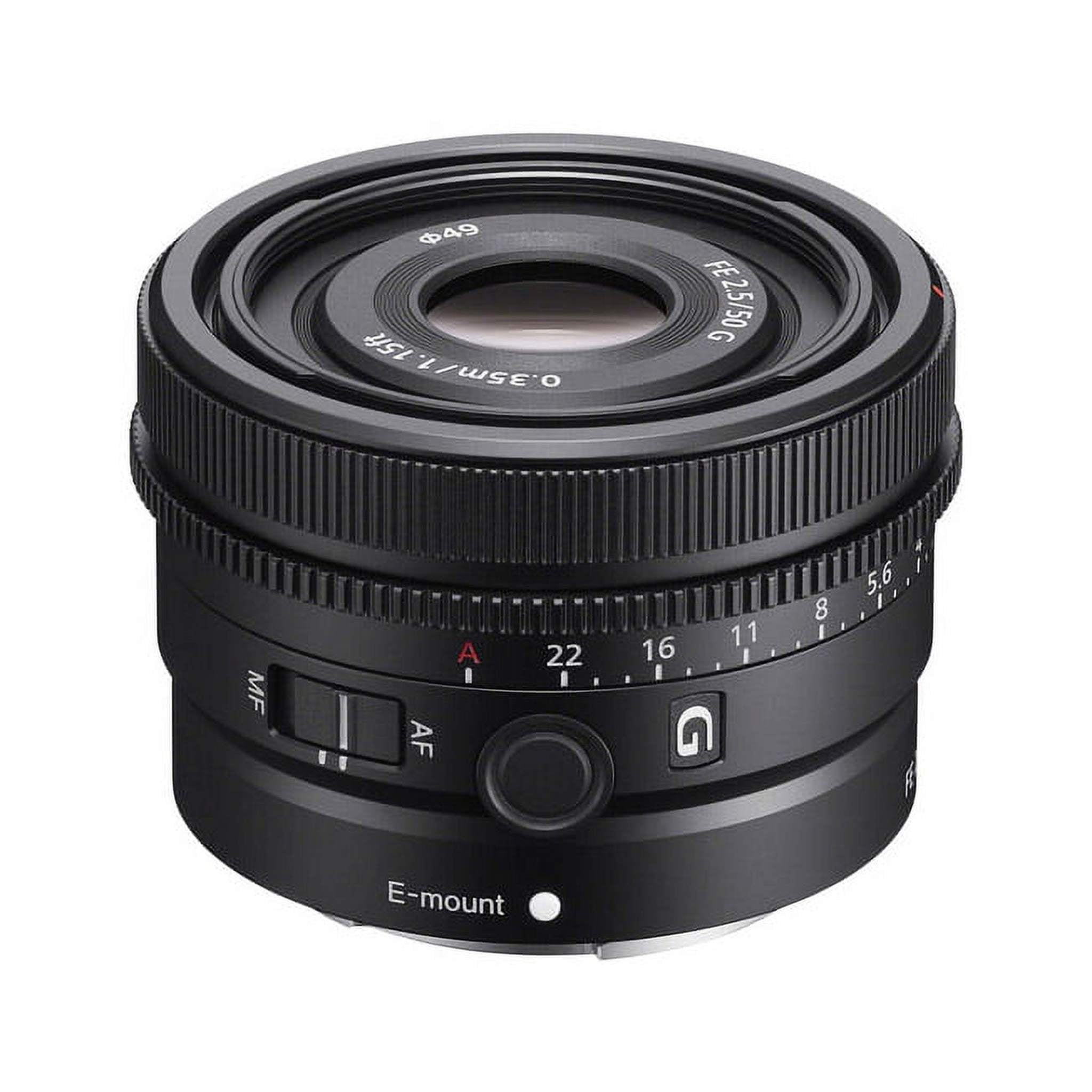 Sony FE 50mm F2.5 G Full-Frame Ultra-Compact G Lens Sony