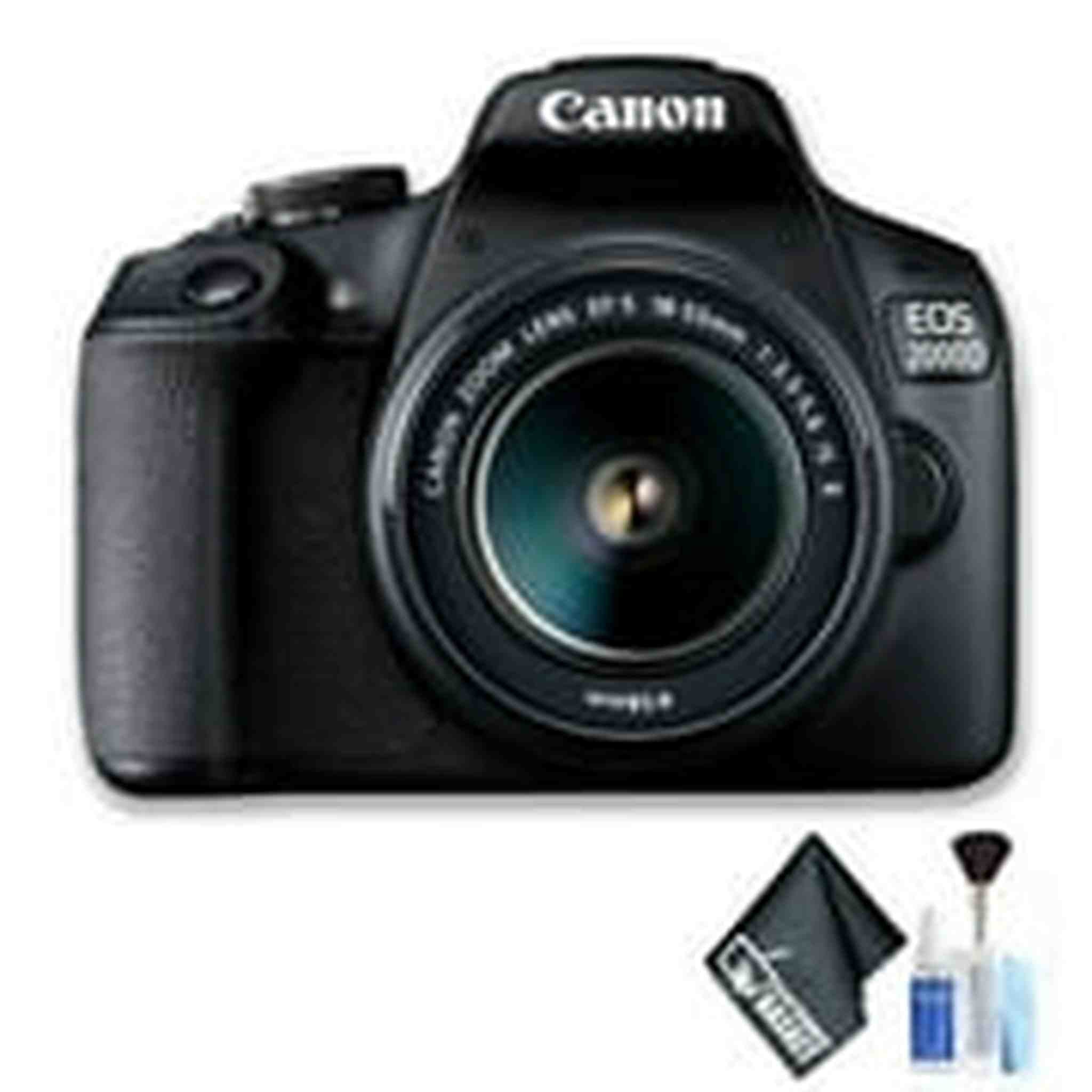 Canon EOS 2000D with EF-S 18-55mm IS II Lens Intl Model Basic Bundle Canon