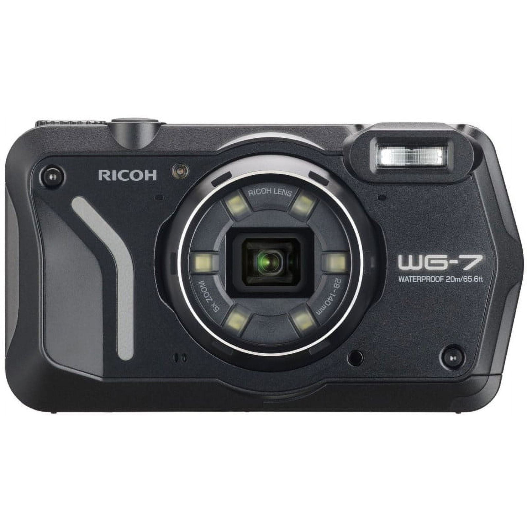 Ricoh WG-7 Waterproof Digital Camera Black Ricoh