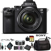 Sony Alpha a7 II Mirrorless Camera with FE 28-70mm f/3.5-5.6 OSS Lens ILCE7M2K/B With Soft Bag, Tripod, Additional Battery, 64GB Memory Card, Card Reader , Plus Essential Accessories Sony