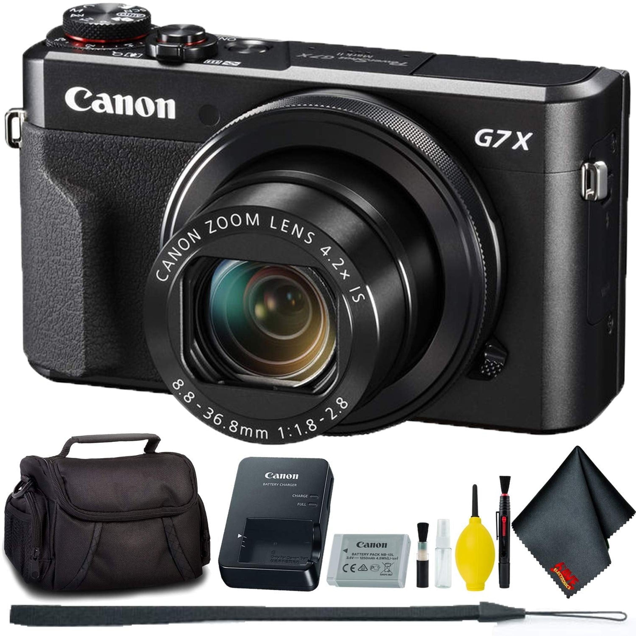 Canon PowerShot G7 X Mark II Digital Camera Basic Bundle Canon