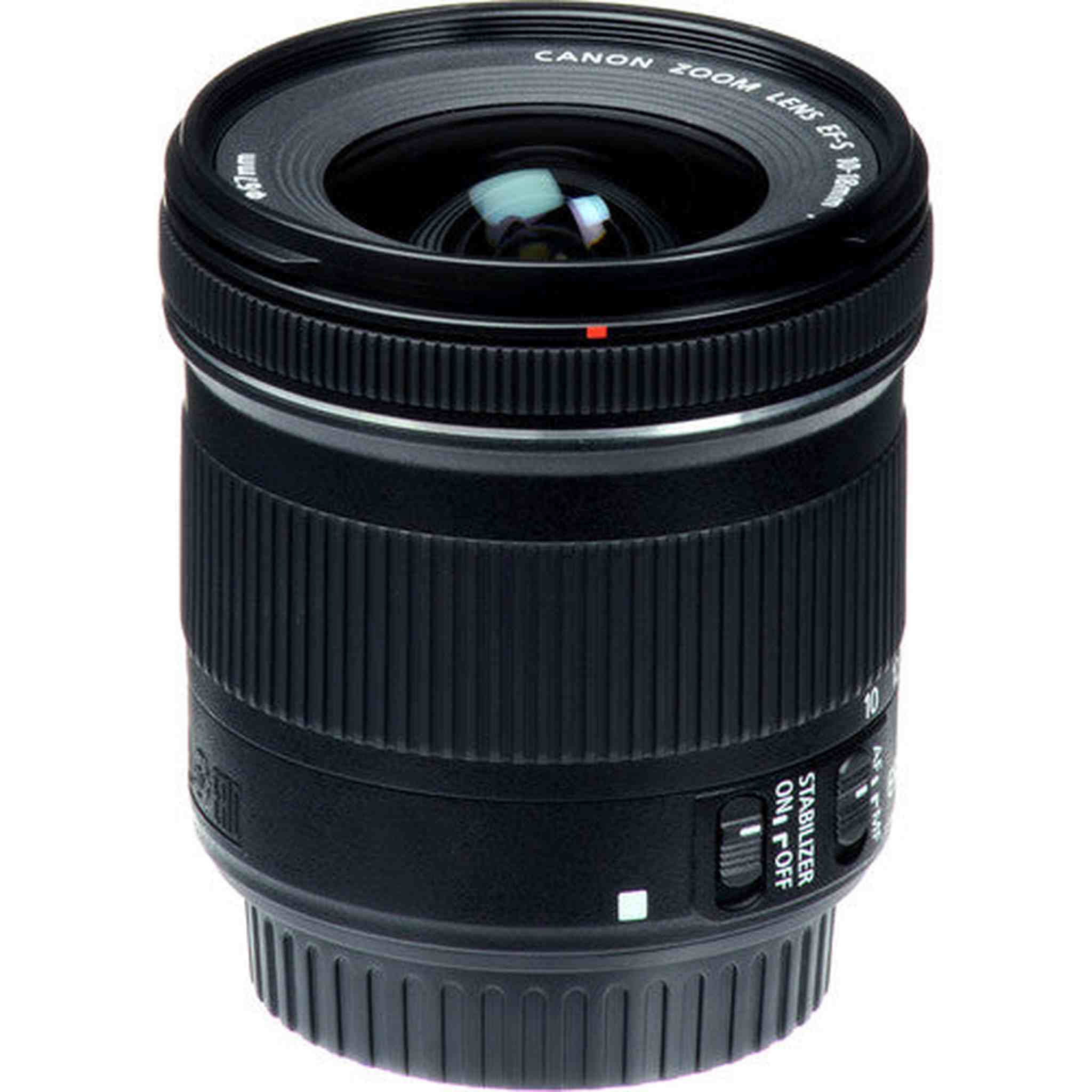 Canon EF-S 10-18mm f/4.5-5.6 IS STM Lens International Model with Filter Kits Canon