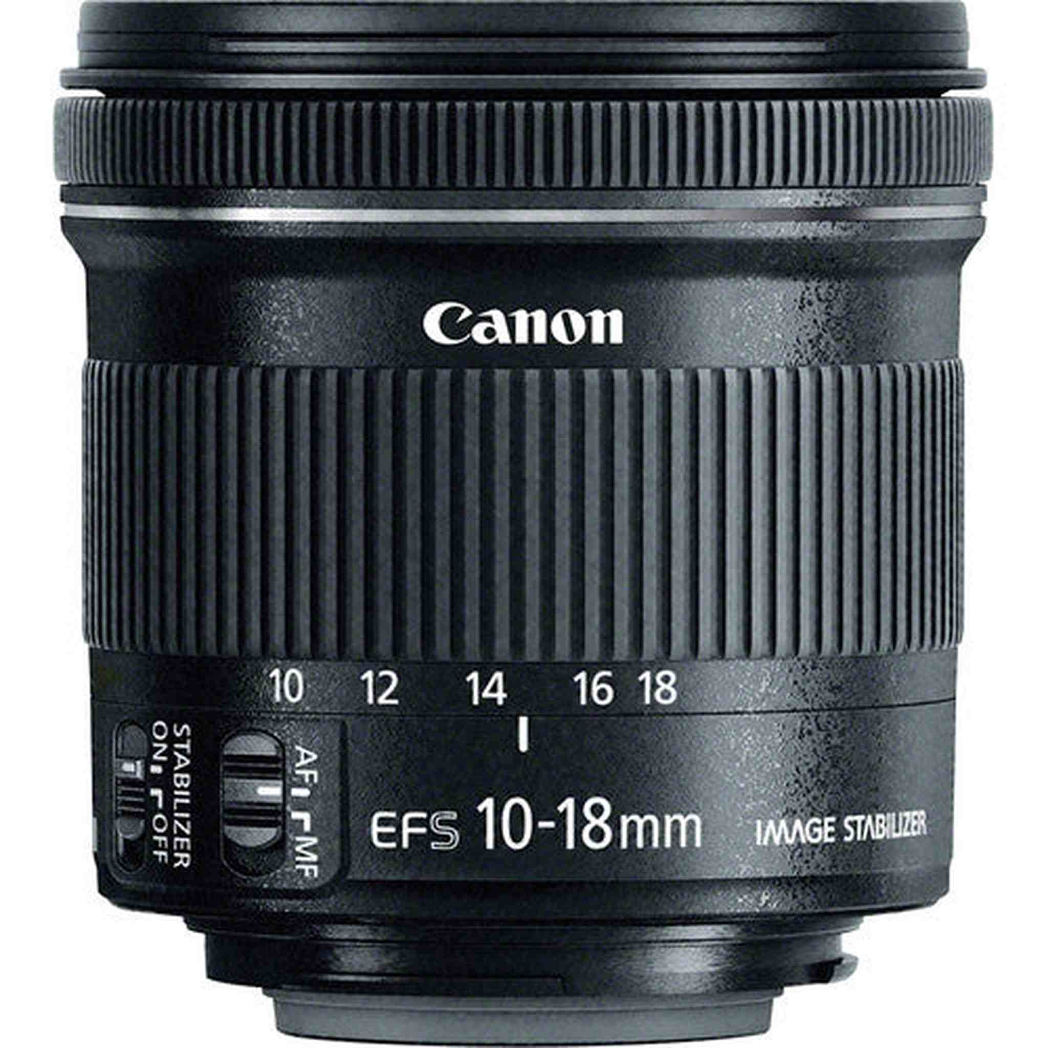 Canon EF-S 10-18mm f/4.5-5.6 IS STM Lens International Model with Filter Kits Canon