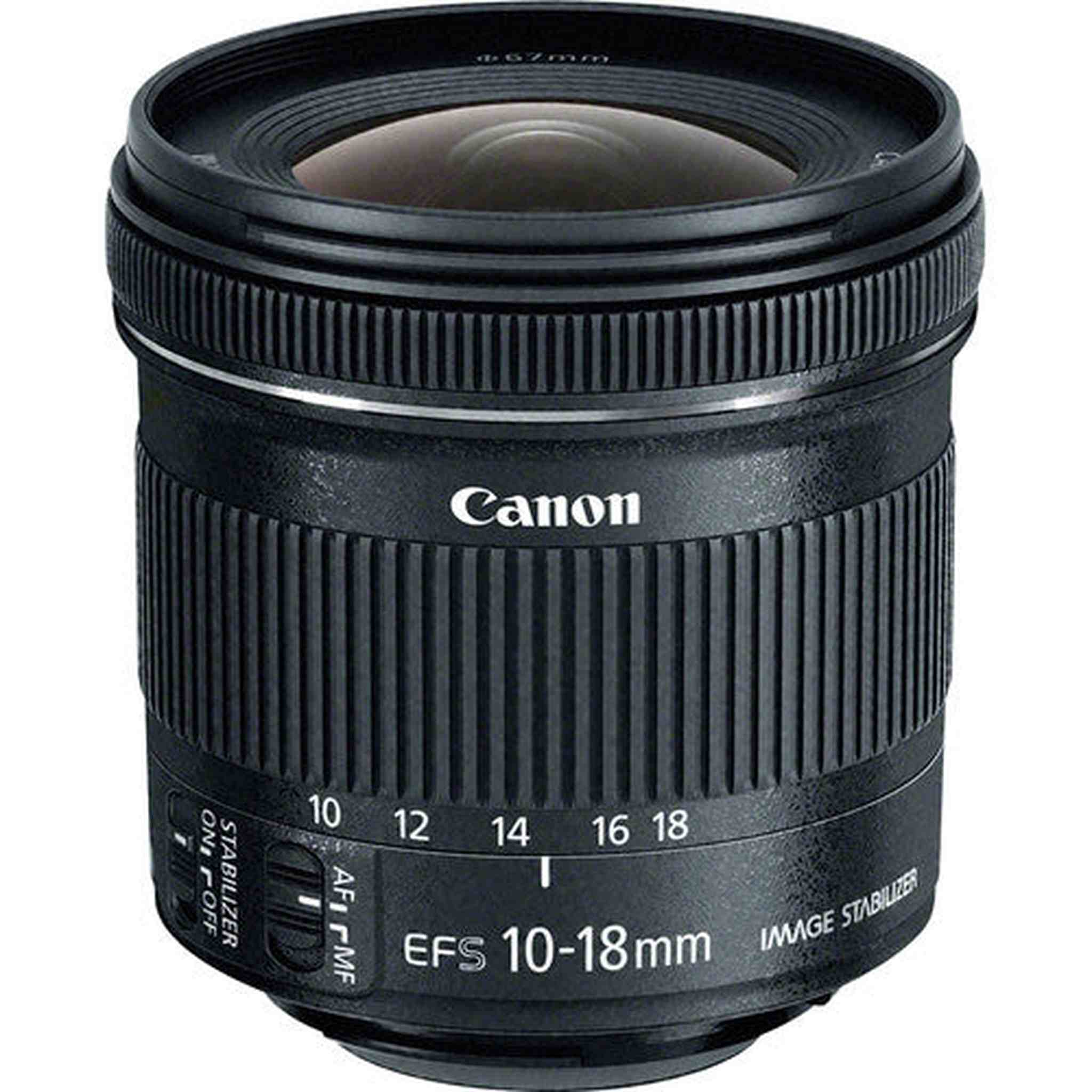 Canon EF-S 10-18mm f/4.5-5.6 IS STM Lens International Model with Filter Kits Canon