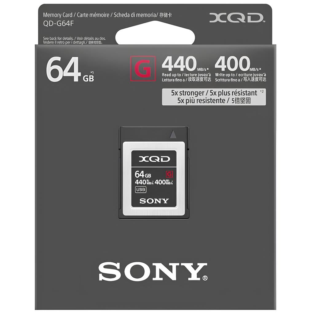 Sony 64GB XQD G Series Memory Card Sony