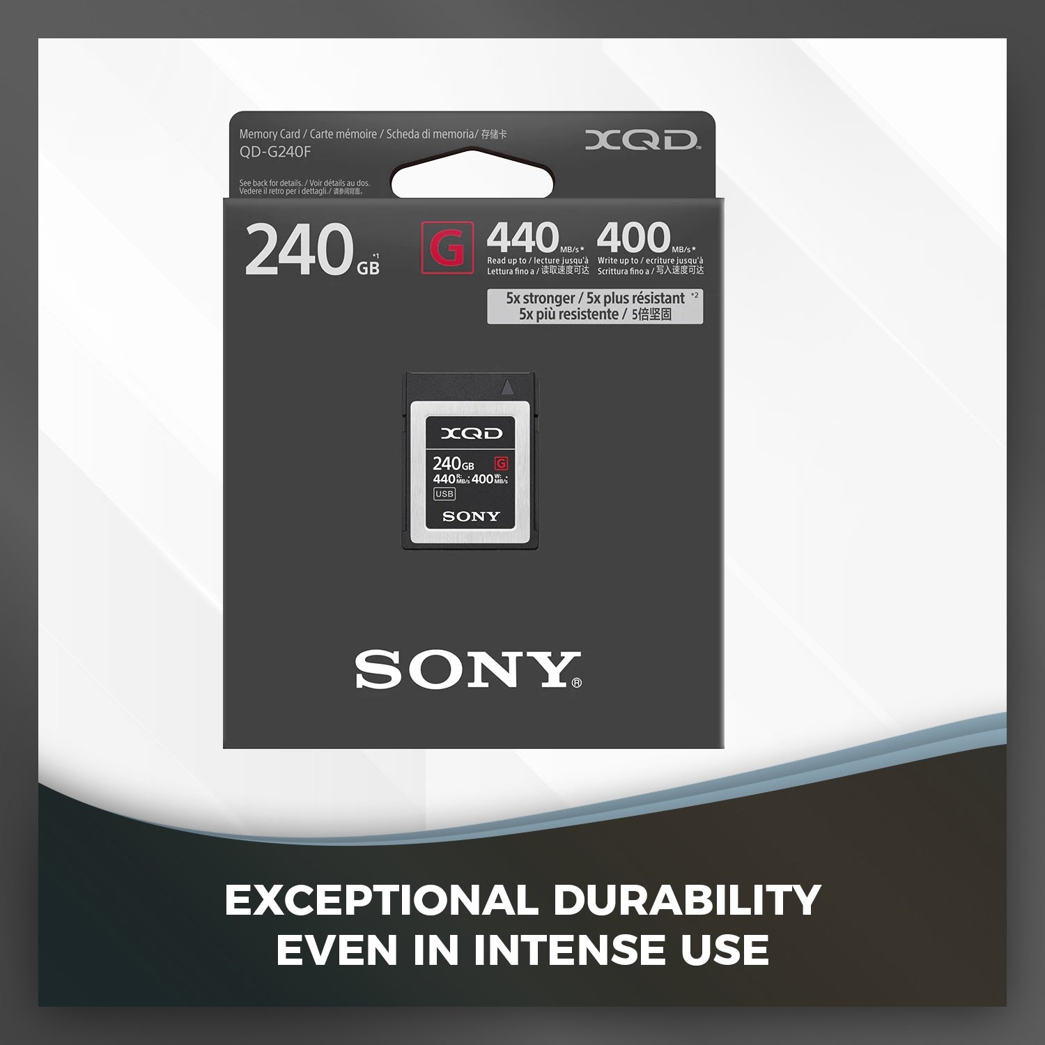 Sony 64GB XQD G Series Memory Card Sony