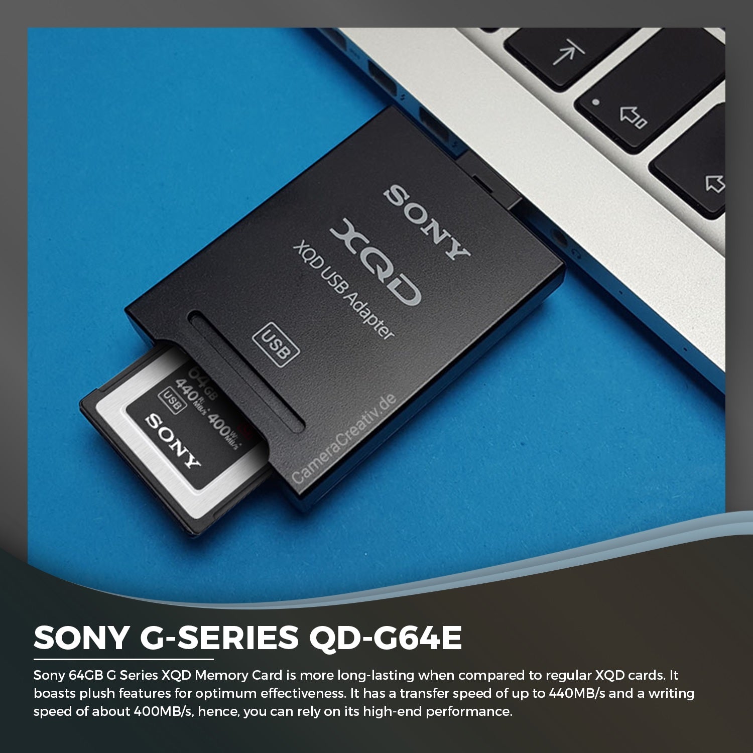 Sony 64GB XQD G Series Memory Card Sony