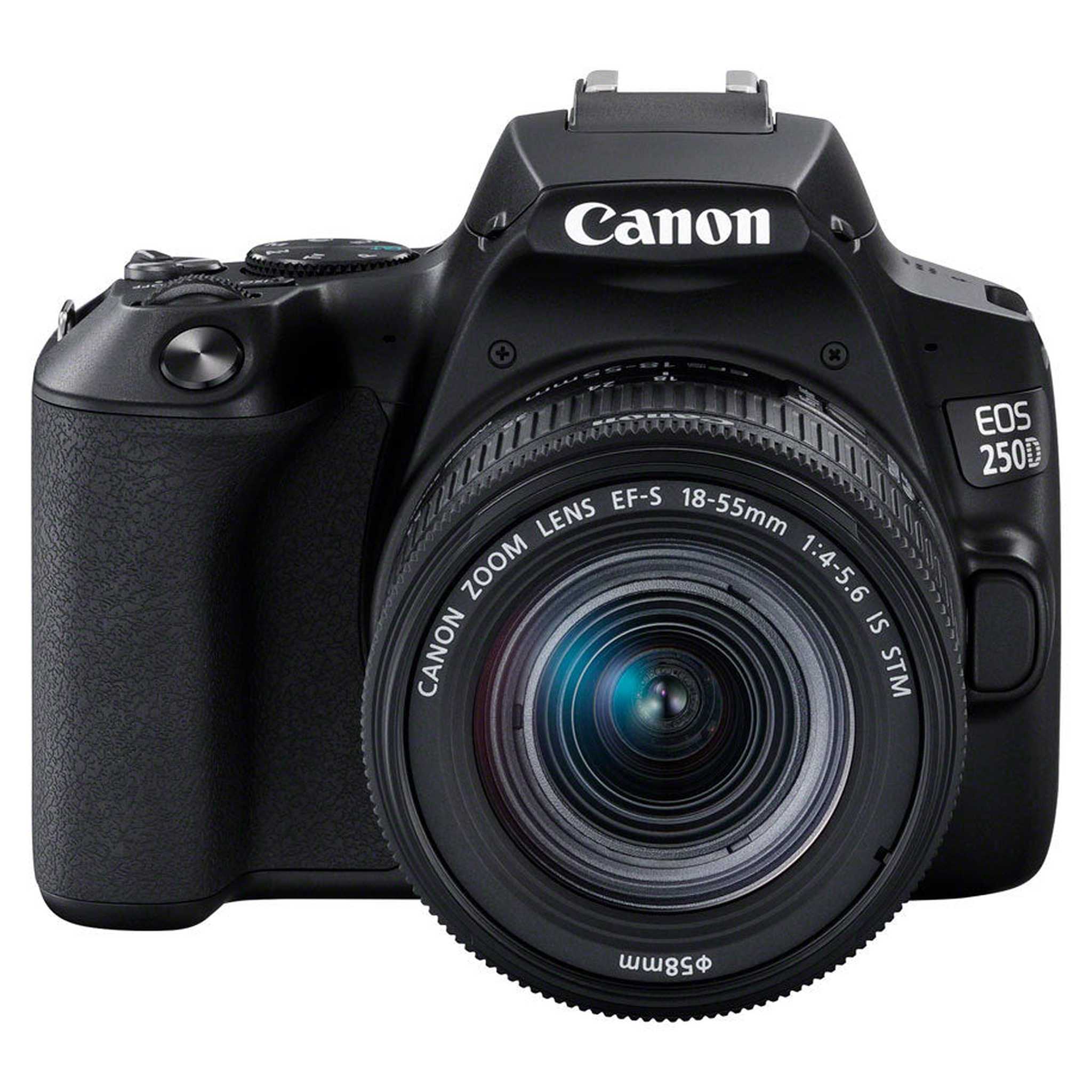 Canon EOS 250D Rebel SL3 DSLR Camera w/ 18-55mm IS STM Lens International Model - Canon