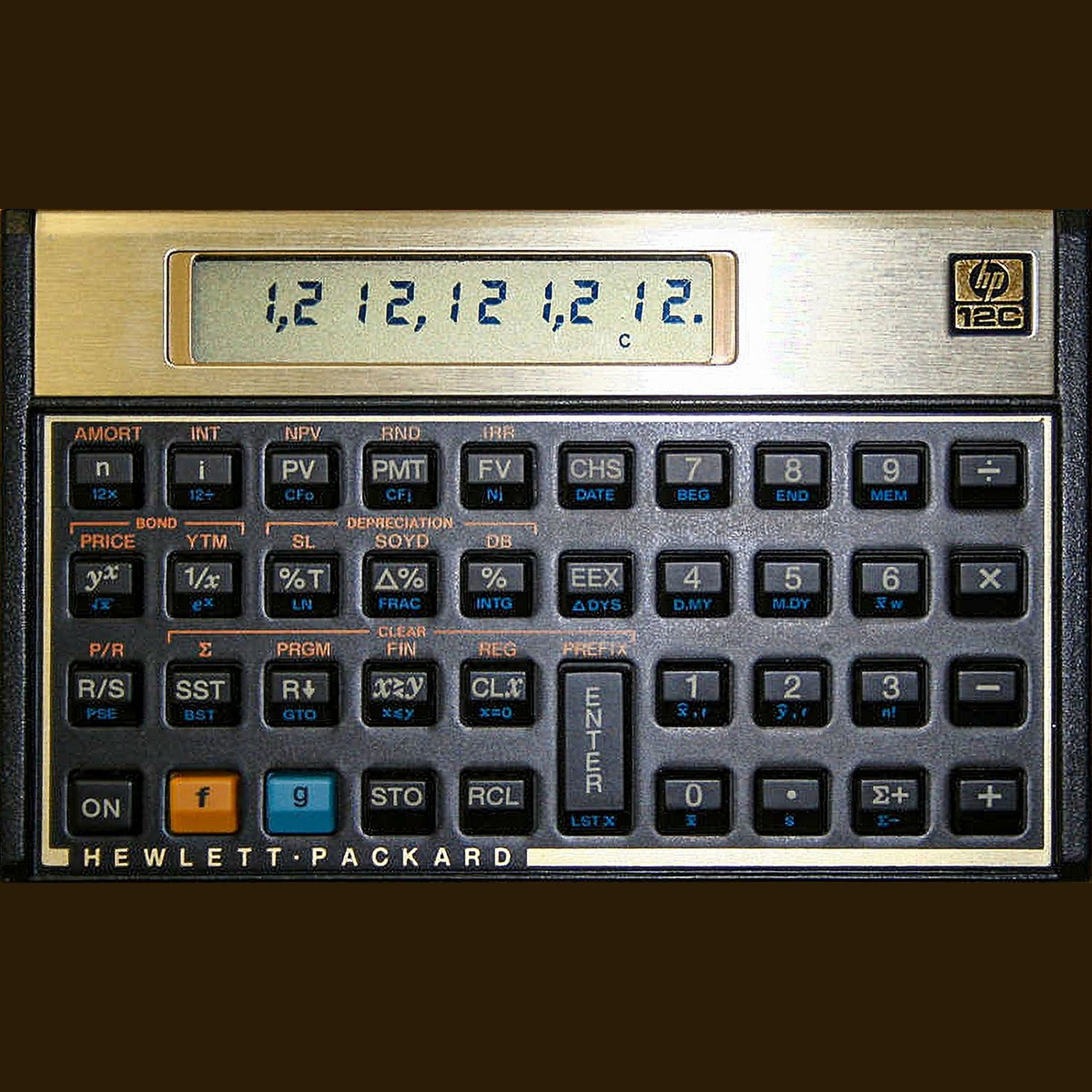 HP 12C Financial Calculator HP