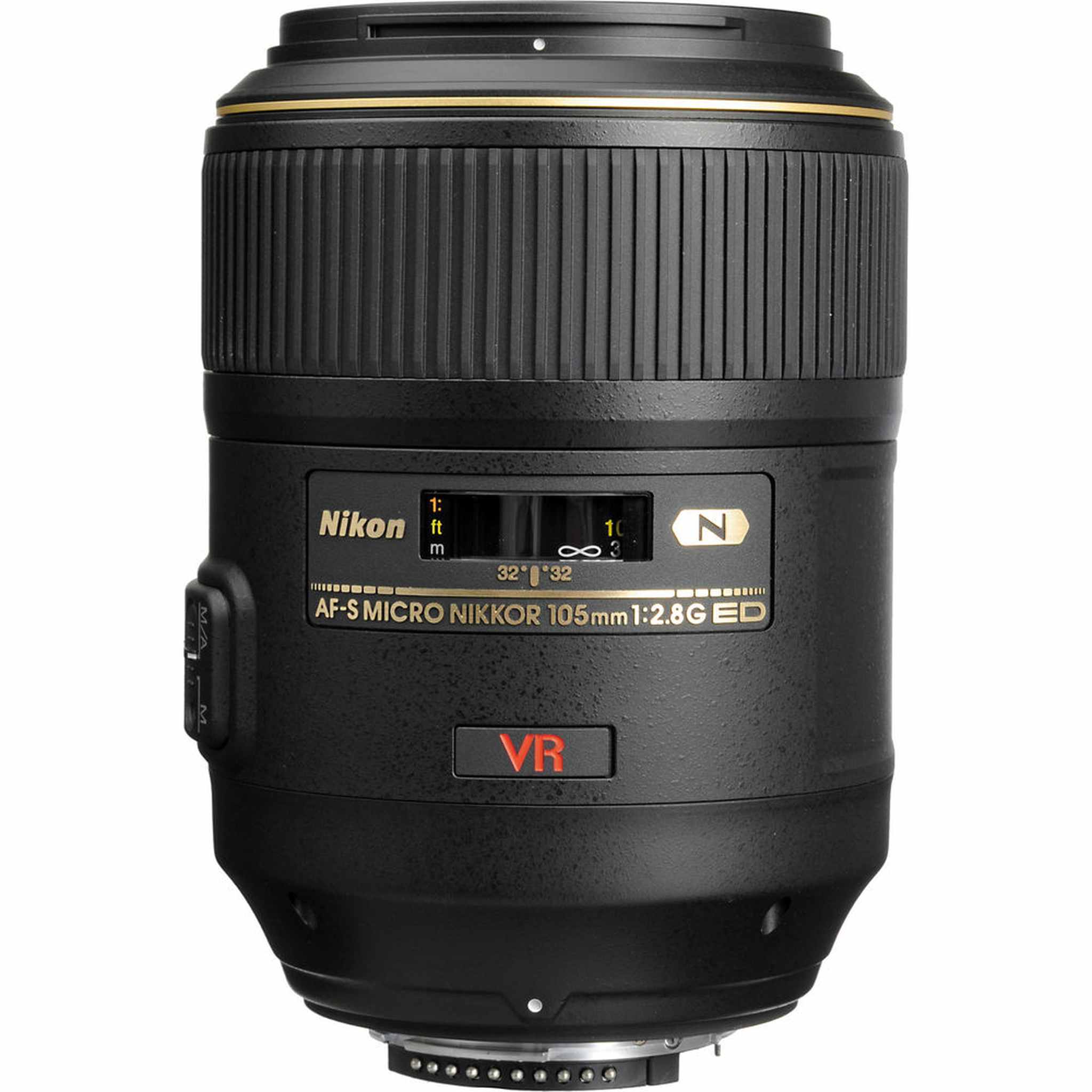 Nikon AF-S VR Micro-105mm f/2.8G IF-ED Lens 2160 Intl Model Bundle Nikon