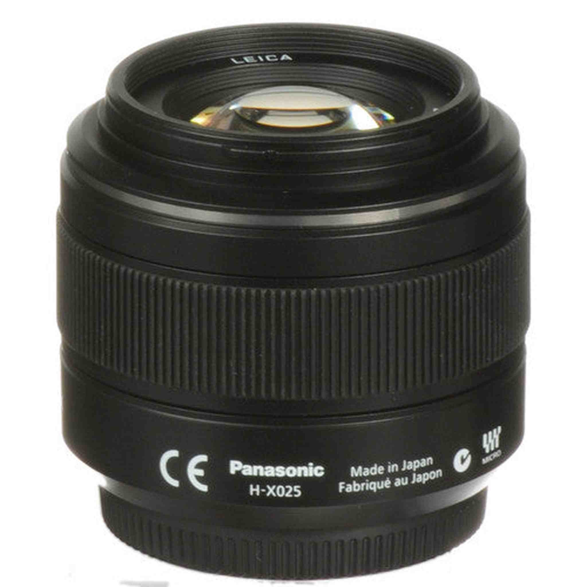 Panasonic Leica DG Summilux 25mm f1.4 Lens Bundle with 46mm Filter Kits Panasonic