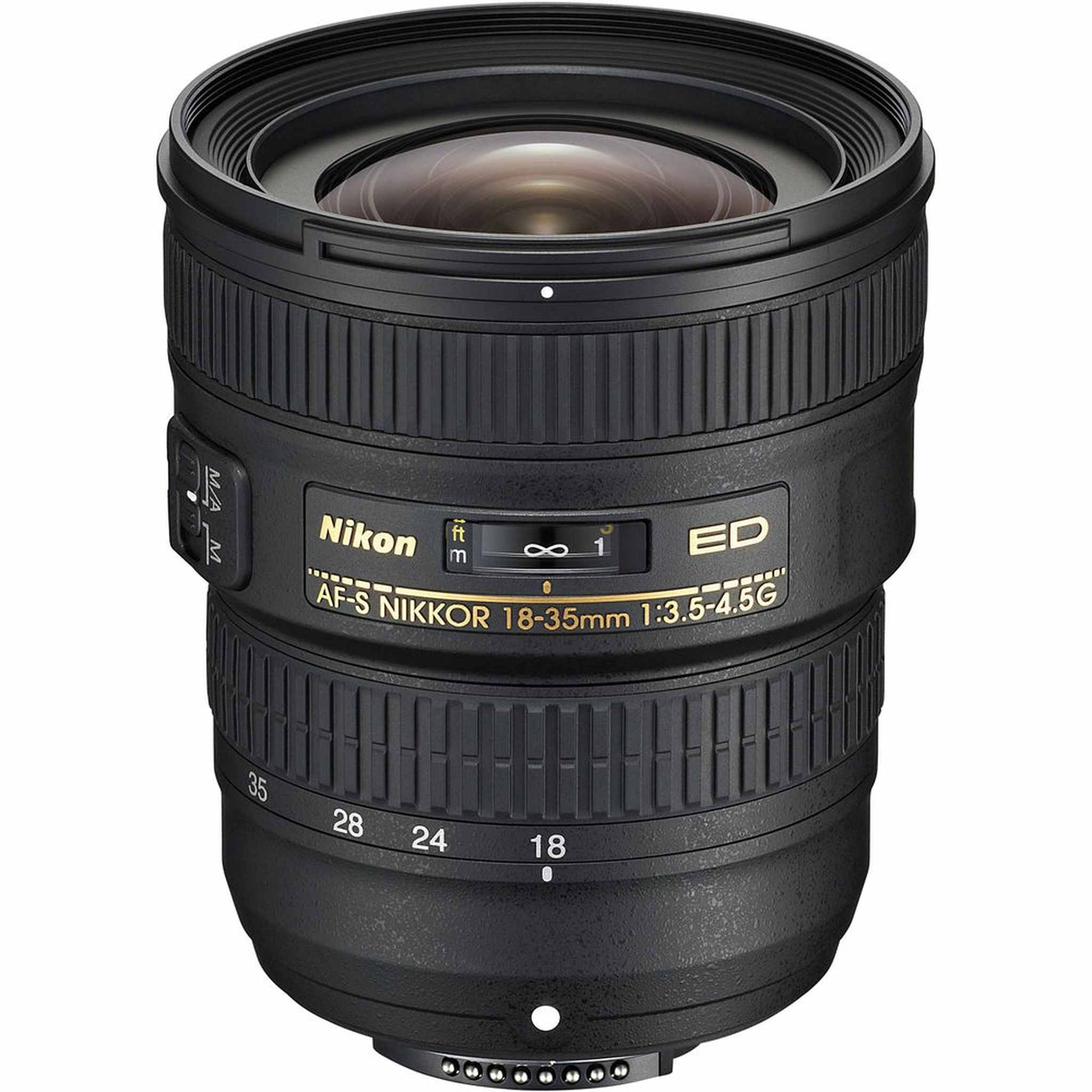 Nikon AF-S 18-35mm f/3.5-4.5G ED Zoom Lens 2207 Intl Model Bundle Nikon