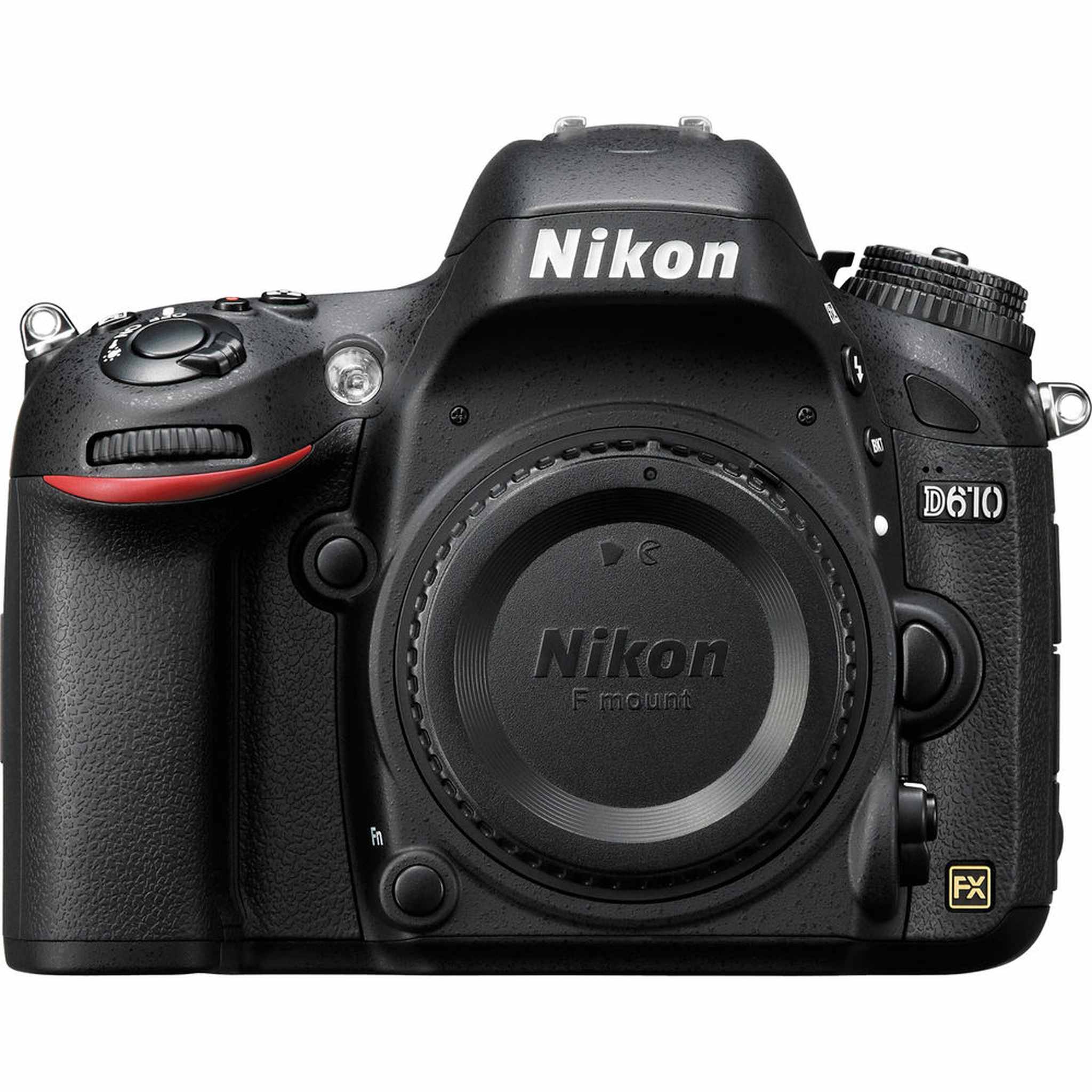 Nikon D610 Digital Camera Body Only 1540 + 64GB SD Card + Camera Bag Intl Nikon