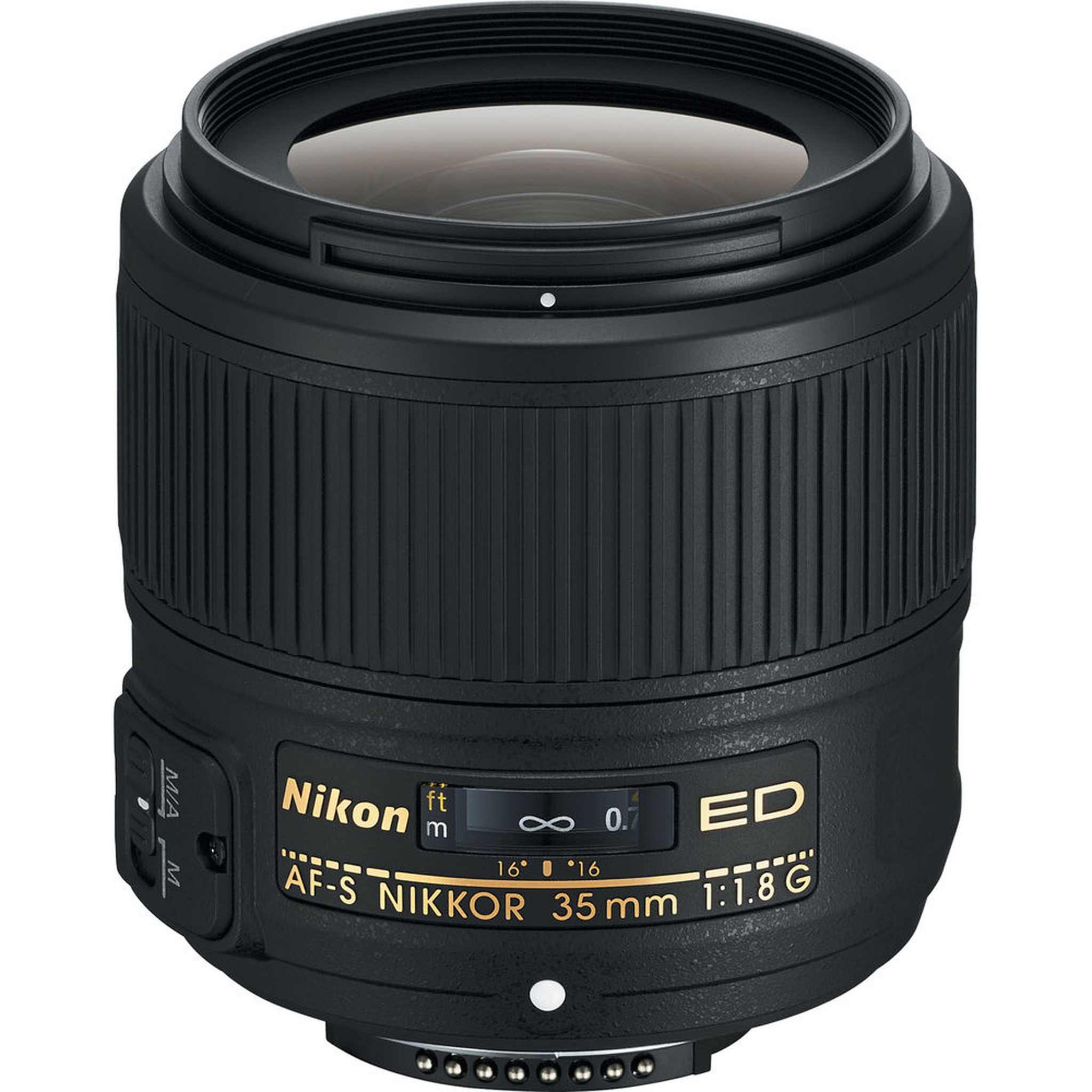 Nikon AF-S 35mm f/1.8G ED Prime Lens 2215 Intl Model Bundle Nikon