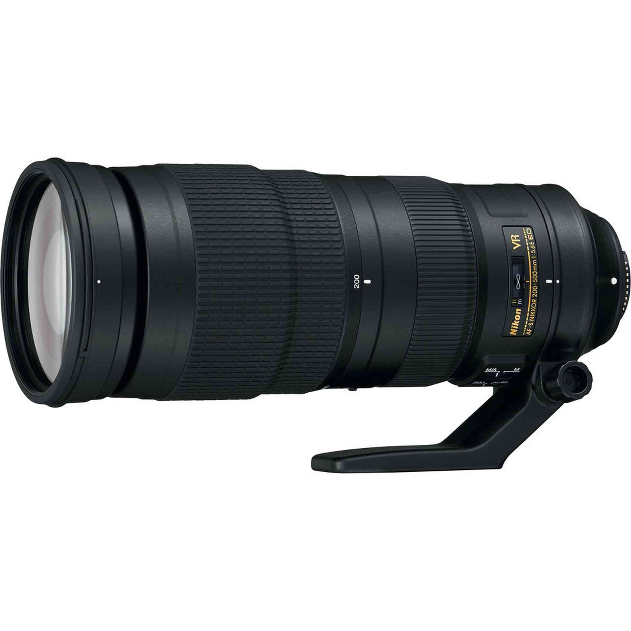 Nikon AF-S 200-500mm f/5.6E ED VR Lens 20058 Intl Model Bundle Nikon