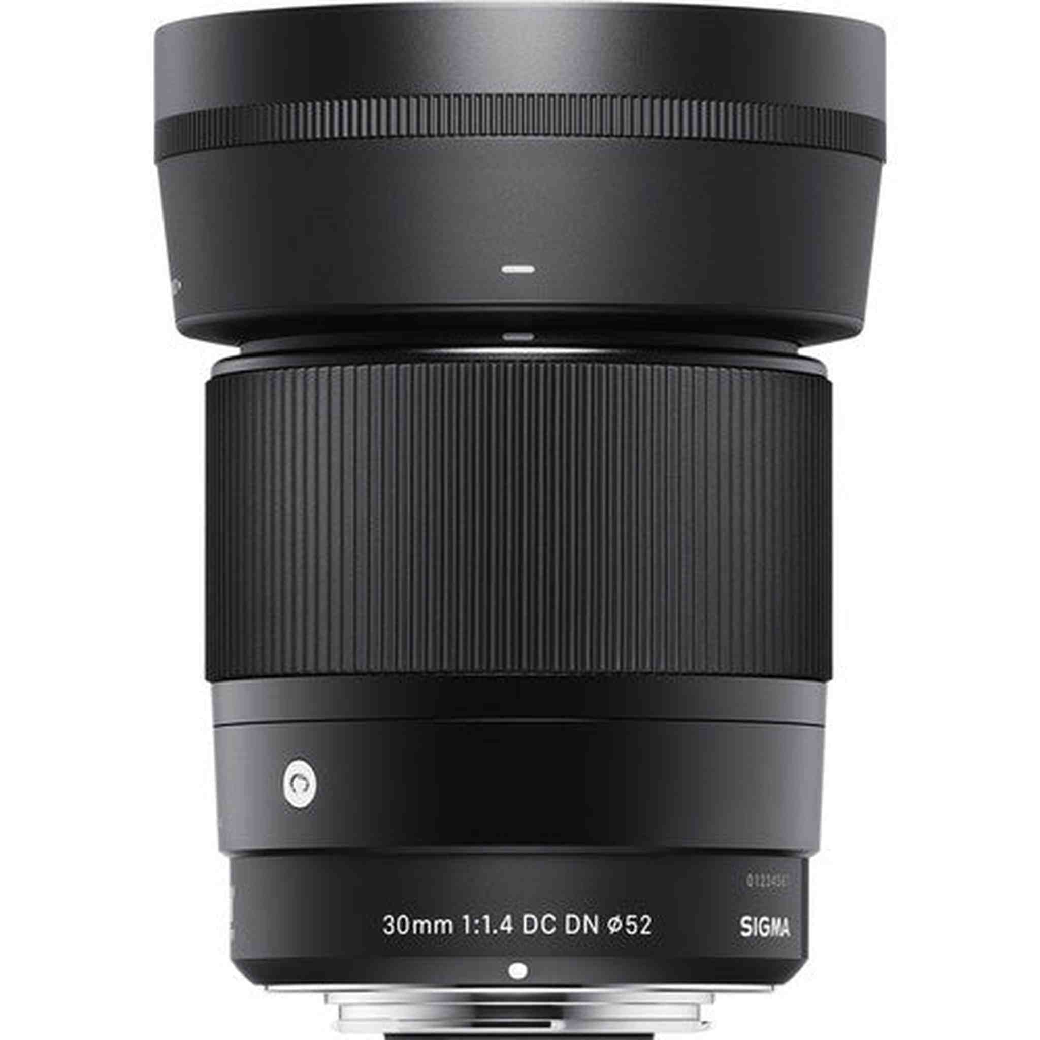 Sigma 30mm f/1.4 DC DN Lens for Micro Four Thirds with Bag, 64GB Kit Bundle Sigma