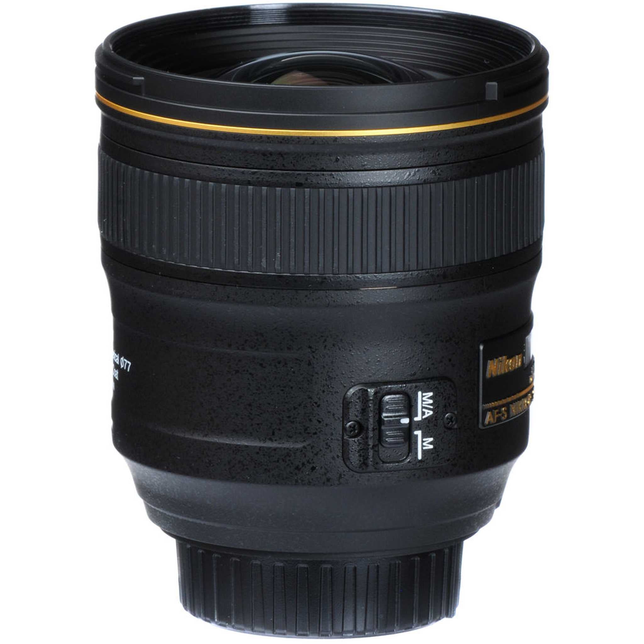 Nikon AF-S 24mm f/1.4G ED Prime Lens 2184 Intl Model Bundle Nikon