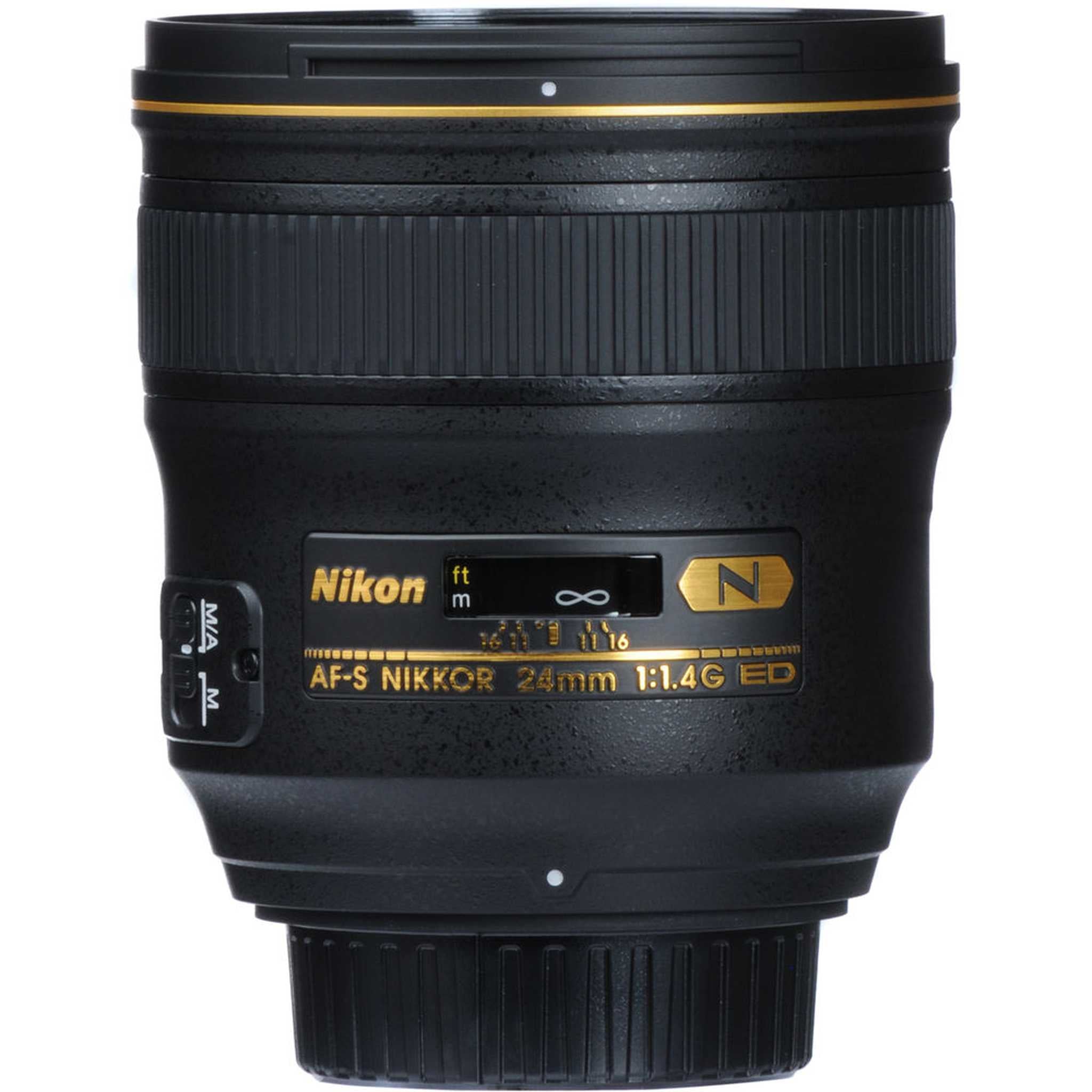 Nikon AF-S 24mm f/1.4G ED Prime Lens 2184 Intl Model Bundle Nikon