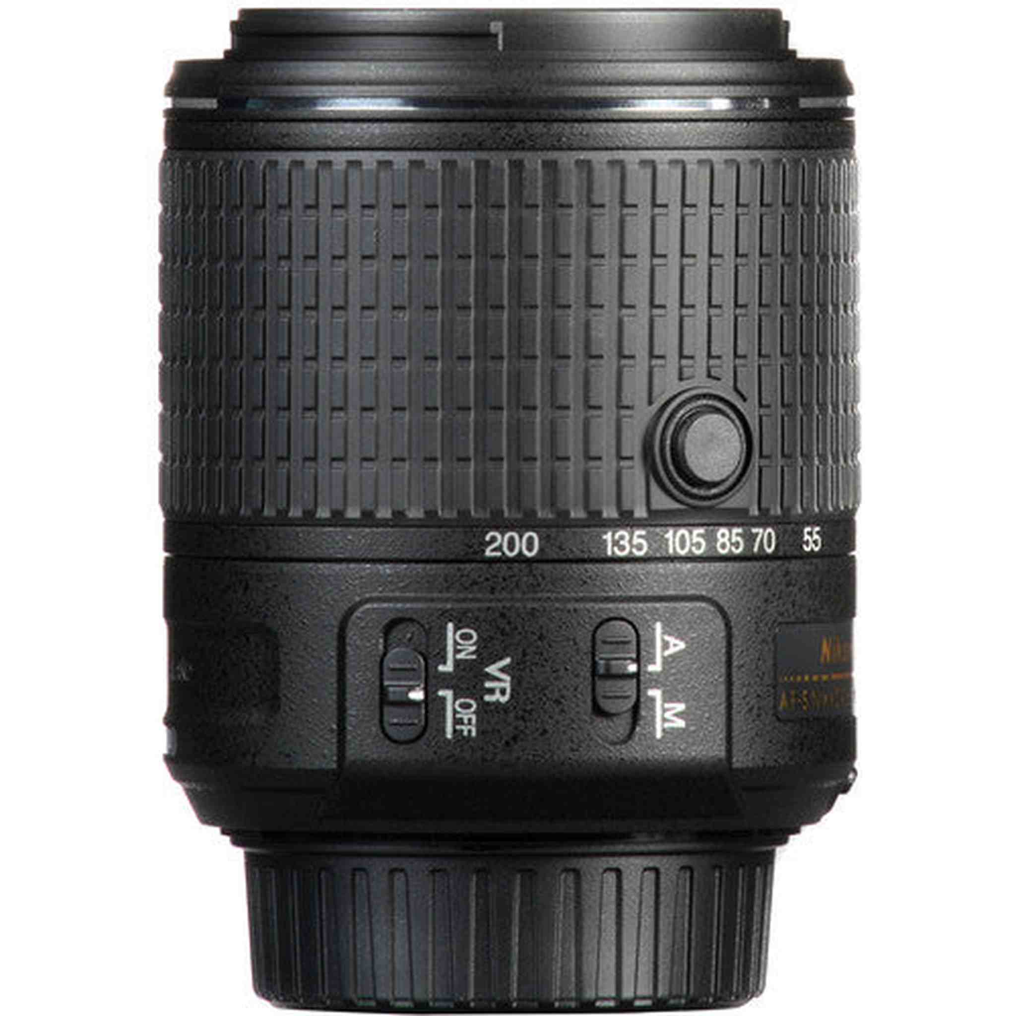 Nikon AF-S DX NIKKOR 55-200mm f/4-5.6G ED VR II Lens with Filters Intl Model Bundle Nikon