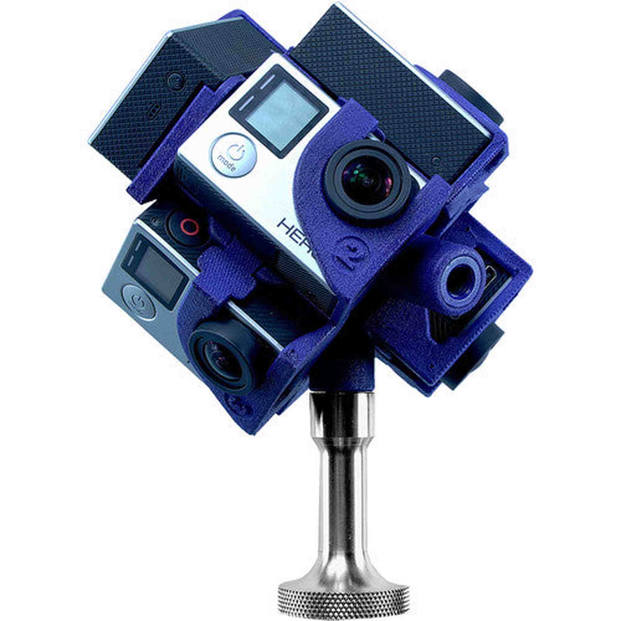 360Heros Pro7 v2 | 360 Virtual Reality Video Holder for 7 GoPro Series 360Heros