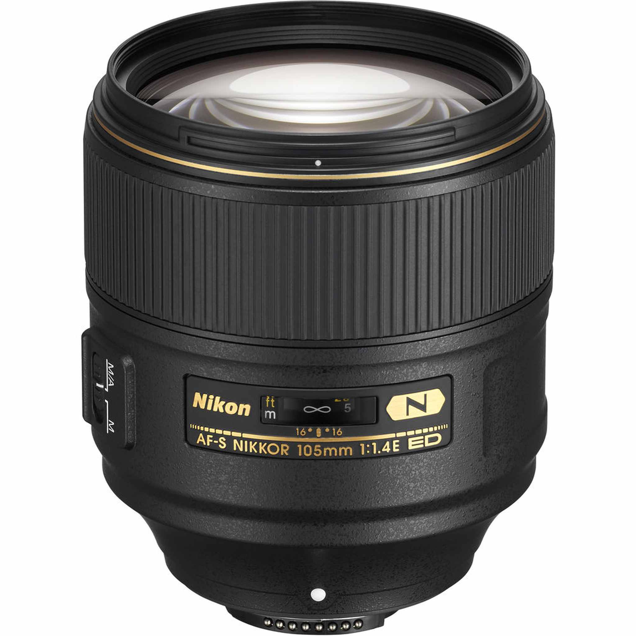 Nikon AF-S 105mm f/1.4E ED Telephoto Lens 20064 Intl Model Bundle Nikon