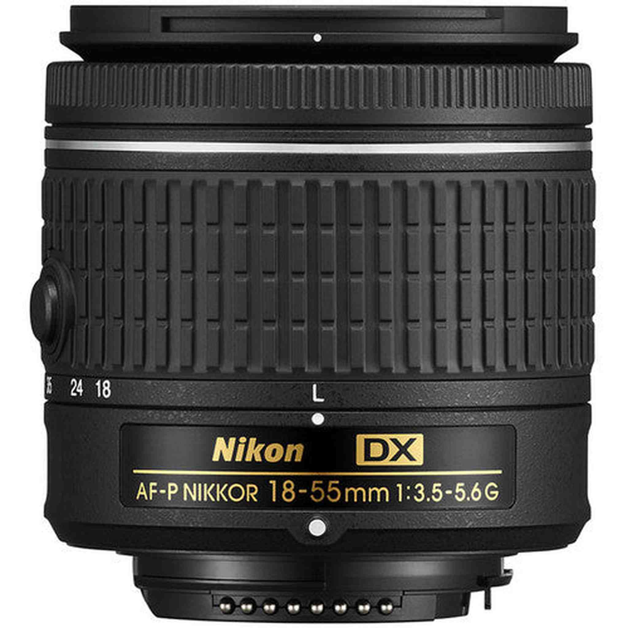 Nikon AF-P DX NIKKOR 18-55mm f/3.5-5.6G Lens Intl Model Kit With Filter Sets Nikon