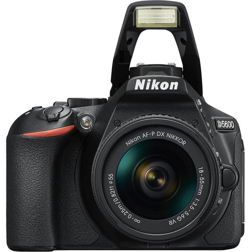 Nikon D5600 DSLR Camera with 18-55mm Lens Intl Model and 64GB Memory Bundle Nikon