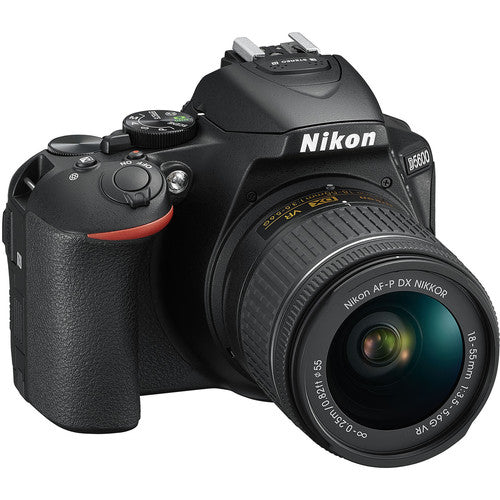 Nikon D5600 DSLR Camera with 18-55mm Lens Intl Model and 64GB Memory Bundle Nikon