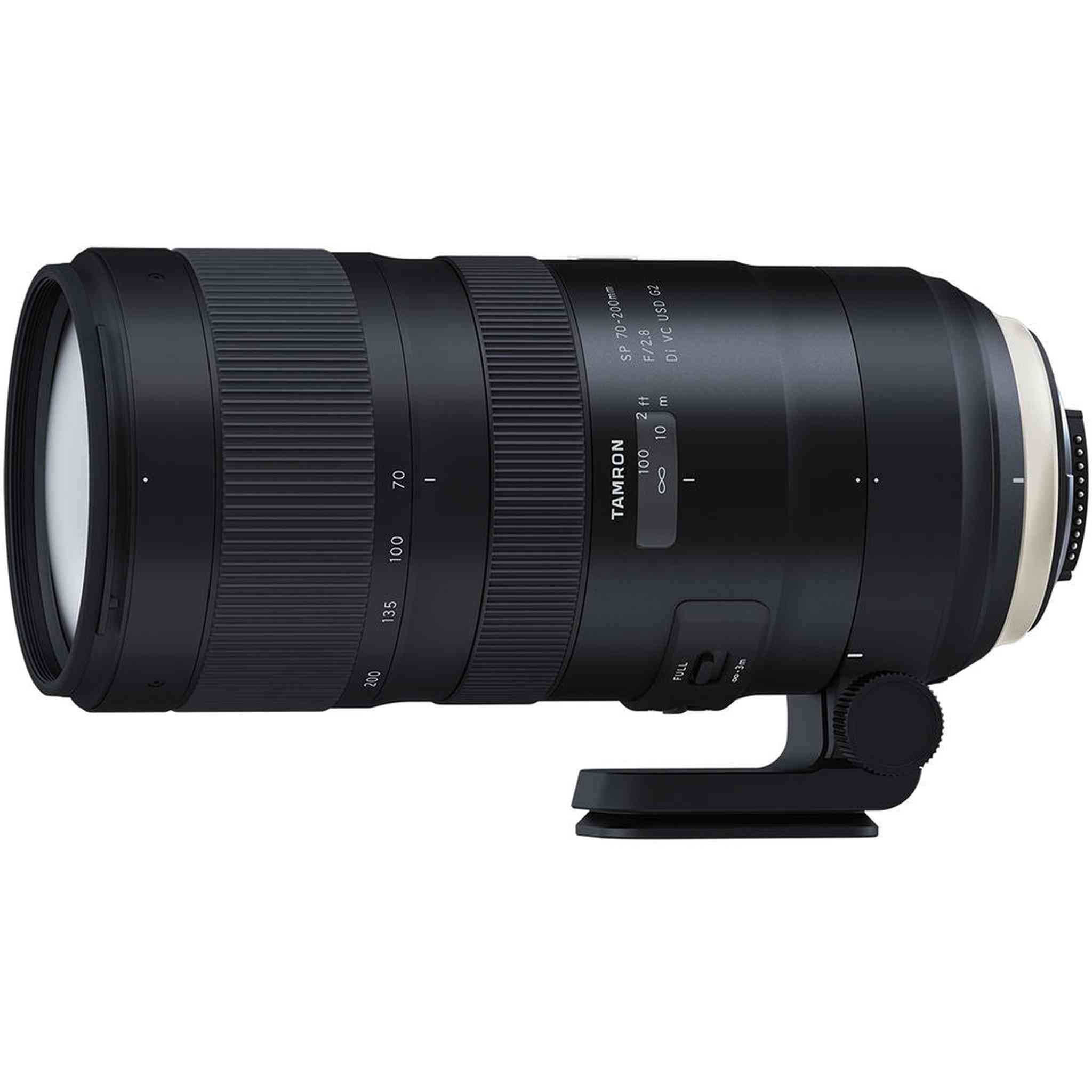 Tamron SP 70-200mm f/2.8 Di VC USD G2 Lens for Nikon F + Accessories INT Model Tamron