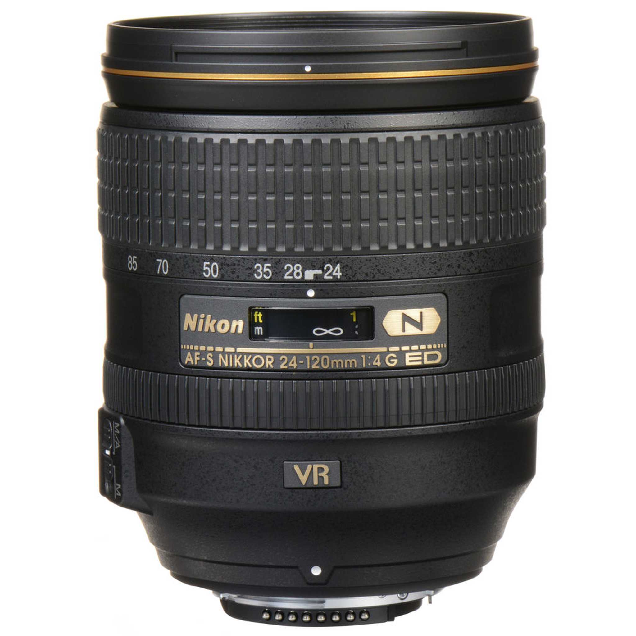 Nikon AF-S 24-120mm f/4G ED VR Zoom Lens 2193 Intl Model Bundle Nikon