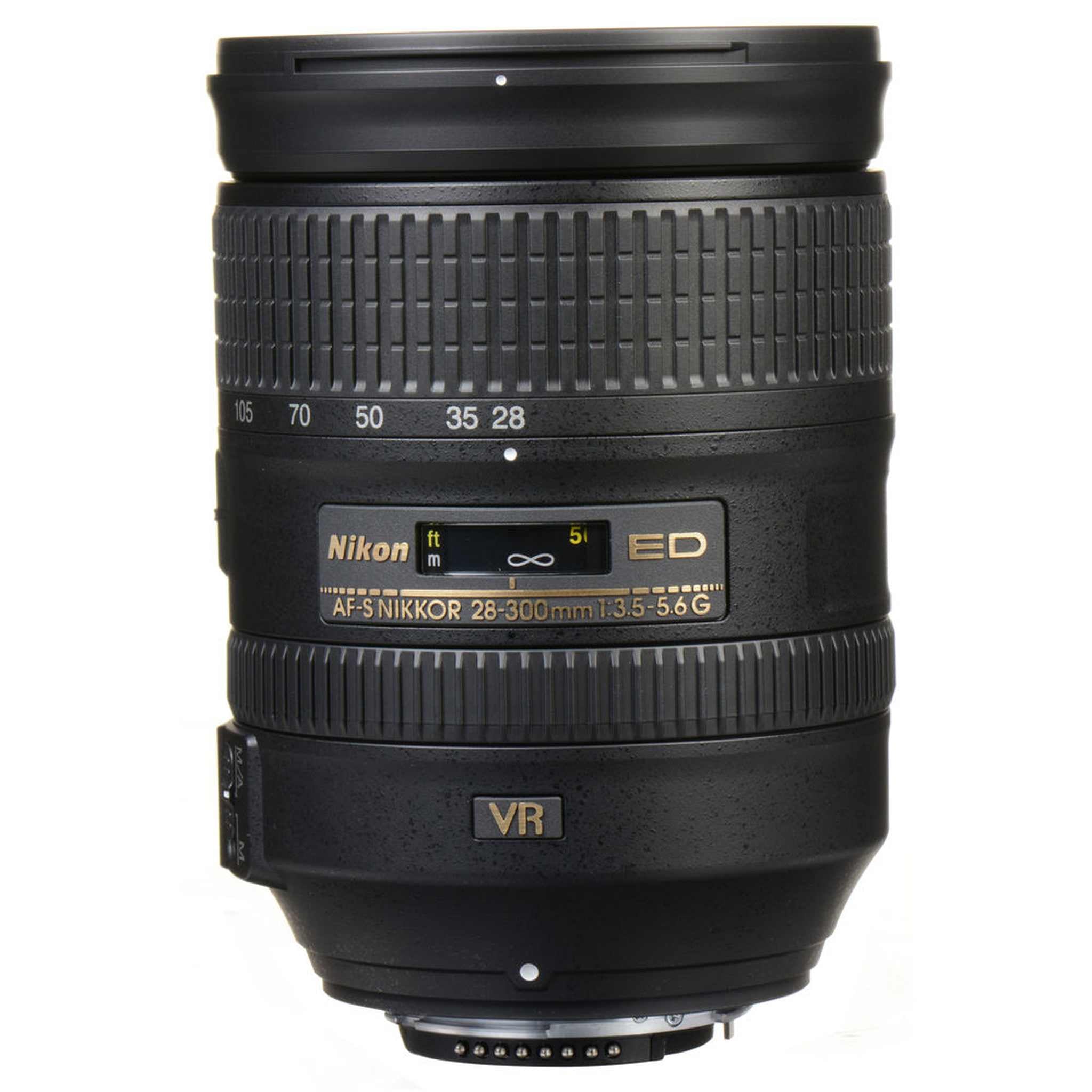 Nikon AF-S 28-300mm f/3.5-5.6G ED VR Lens 2191 Intl Model Bundle Nikon