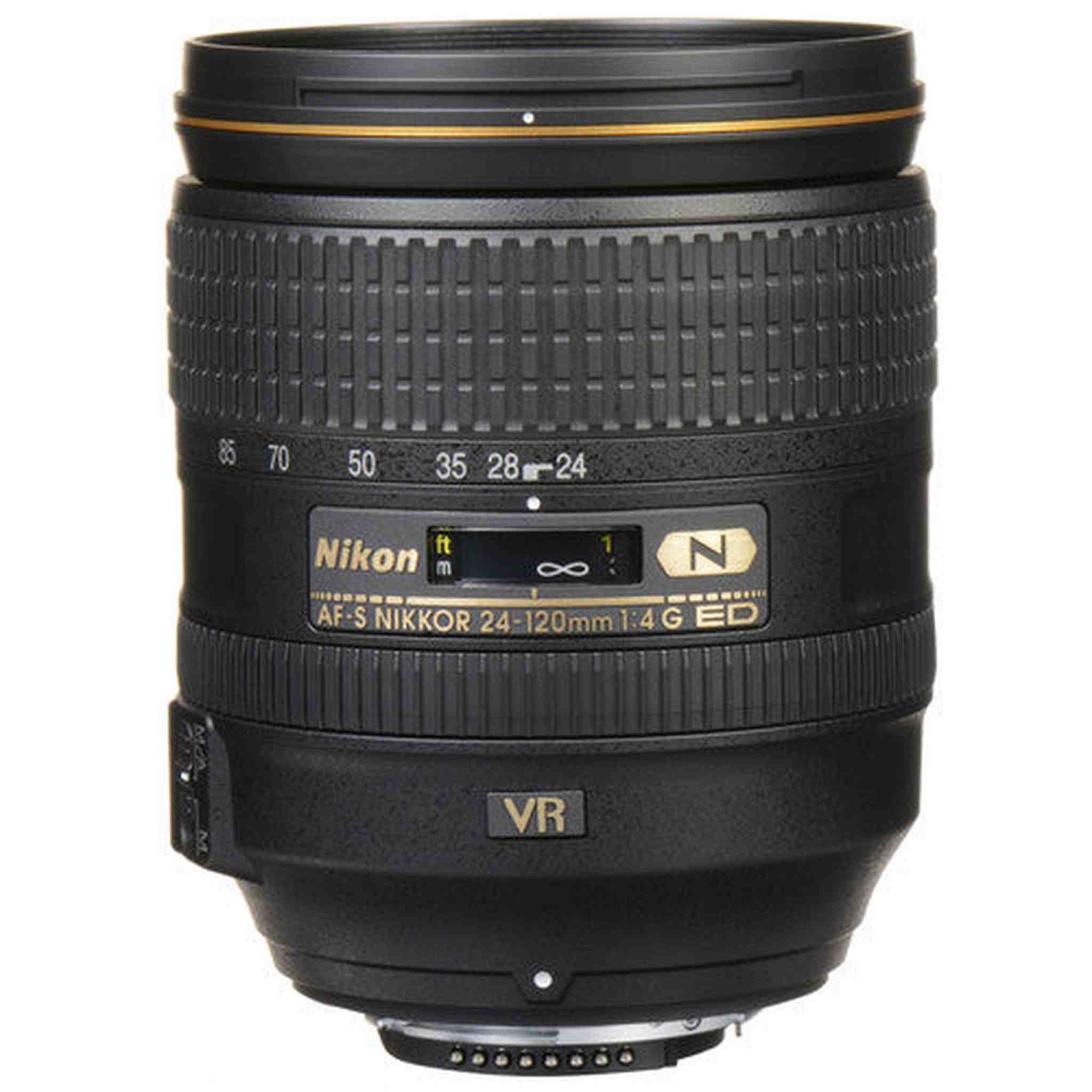 Nikon AF-S NIKKOR 24-120mm f/4G ED VR Lens Includes Filter Kits and Tripod Intl Model Bundle Nikon