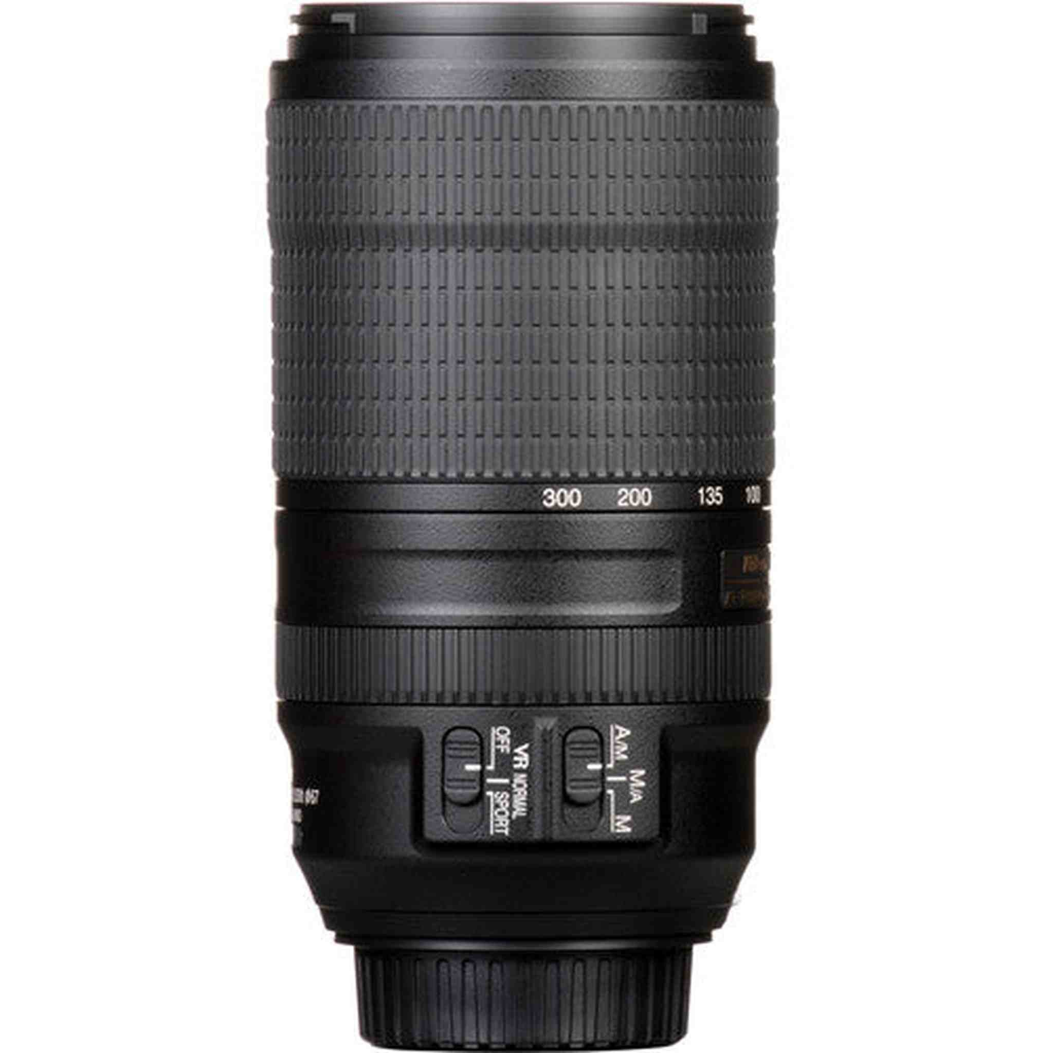 Nikon AF-P NIKKOR 70-300mm f/4.5-5.6E ED VR Lens Intl Model Bacpack Bundle Nikon