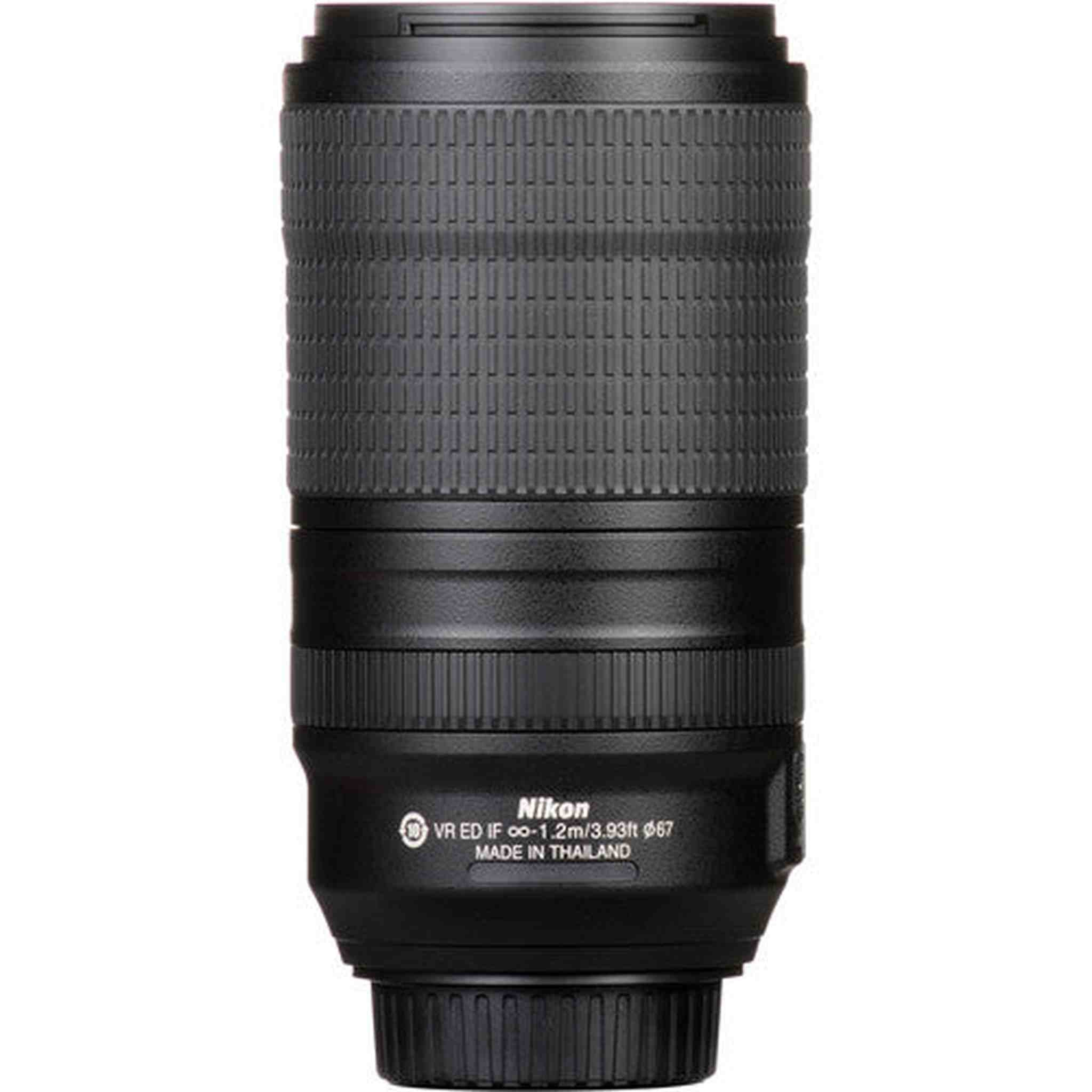 Nikon AF-P NIKKOR 70-300mm f/4.5-5.6E ED VR Lens Intl Model Bacpack Bundle Nikon