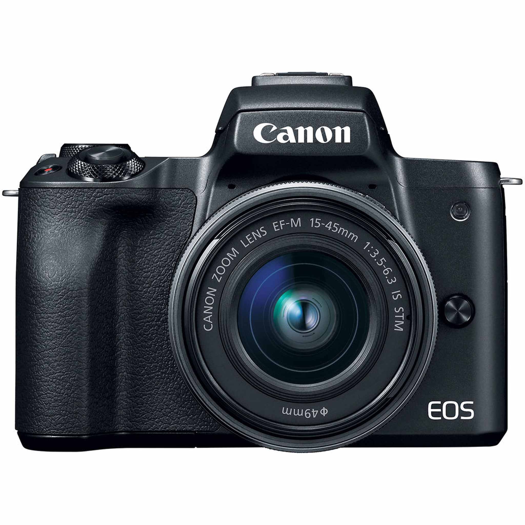 Canon EOS M50 Mirrorless Camera W/15-45mm Lens Black 2680C011 - Advanced Bundle Canon