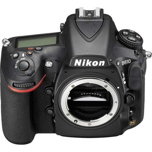 Nikon D810 DSLR Camera Body Only Intl Model with Cleaning Kit and 64GB SD Nikon