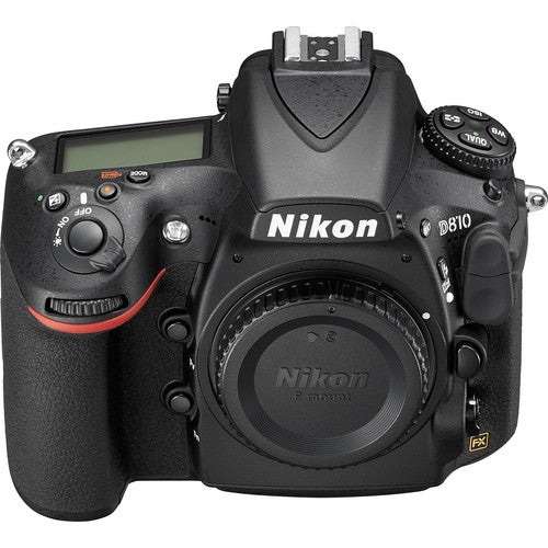 Nikon D810 DSLR Camera Body Only Intl Model with Cleaning Kit and 64GB SD Nikon