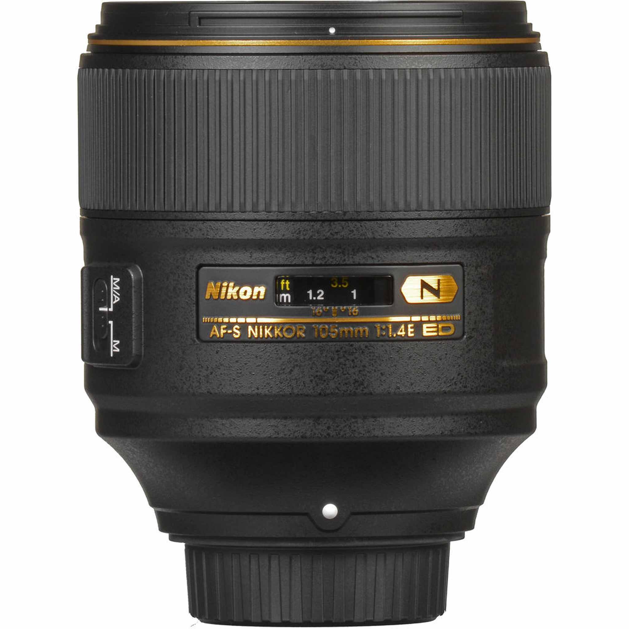 Nikon AF-S 105mm f/1.4E ED Telephoto Lens 20064 Intl Model Bundle Nikon