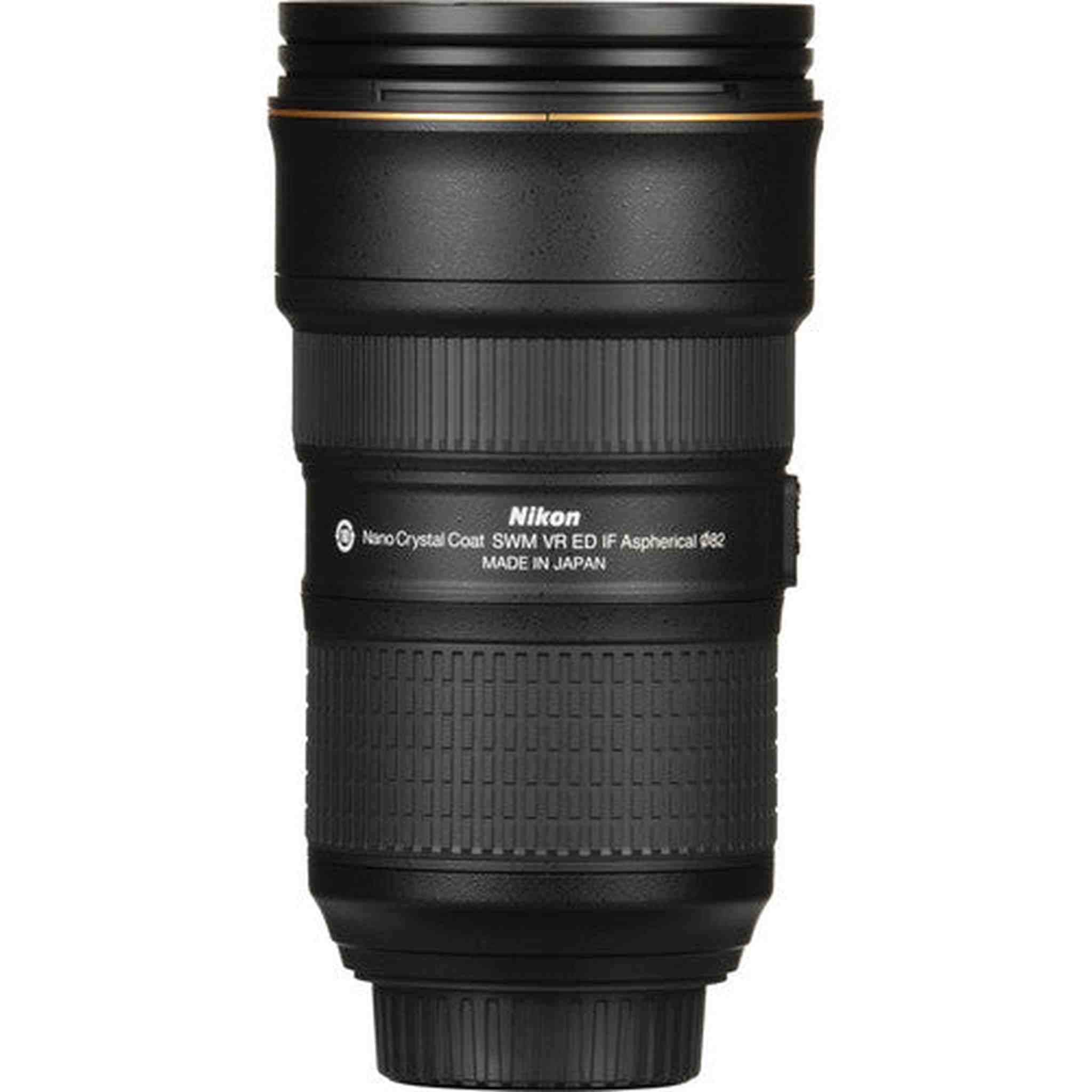 Nikon AF-S NIKKOR 24-70mm f/2.8E ED VR Lens Includes Filter Kits and Tripod Intl Model Nikon