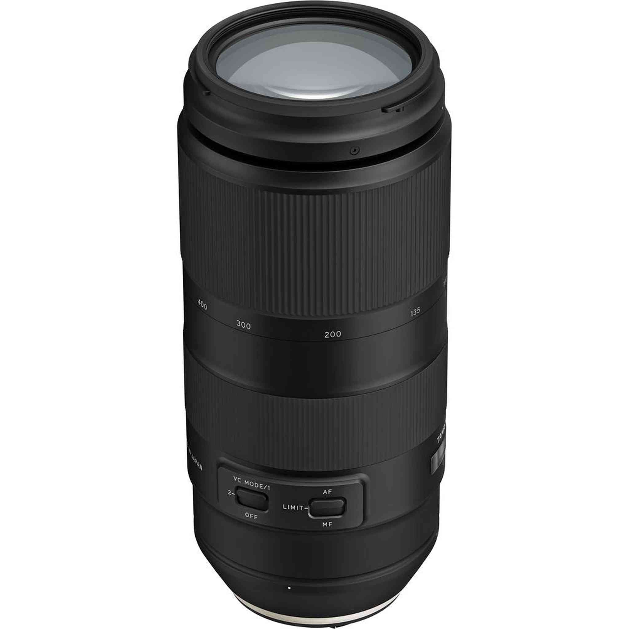 Tamron 100-400mm f/4.5-6.3 Di VC USD Lens for Nikon F + Accessories INTL Model Tamron