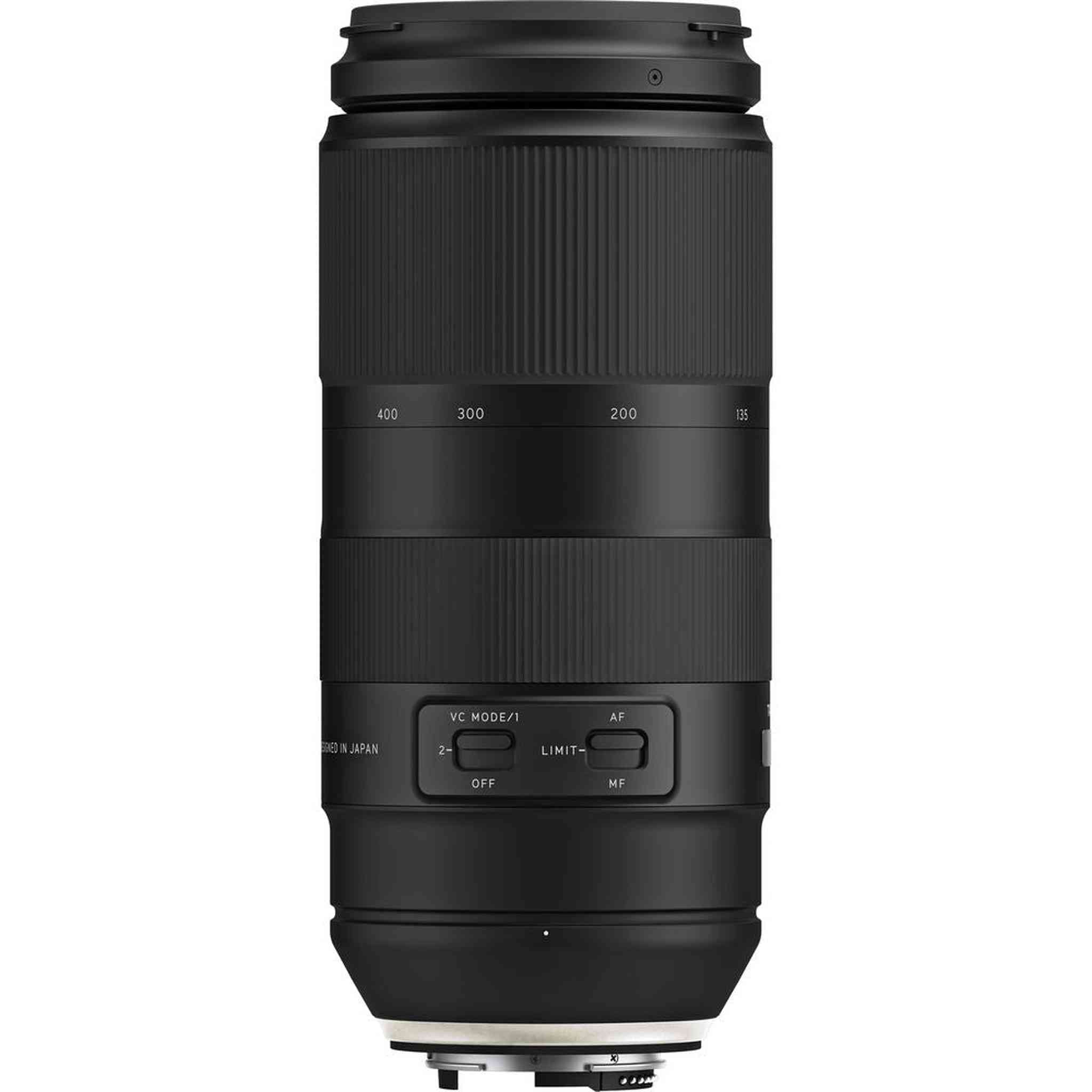 Tamron 100-400mm f/4.5-6.3 Di VC USD Lens for Nikon F + Accessories INTL Model Tamron