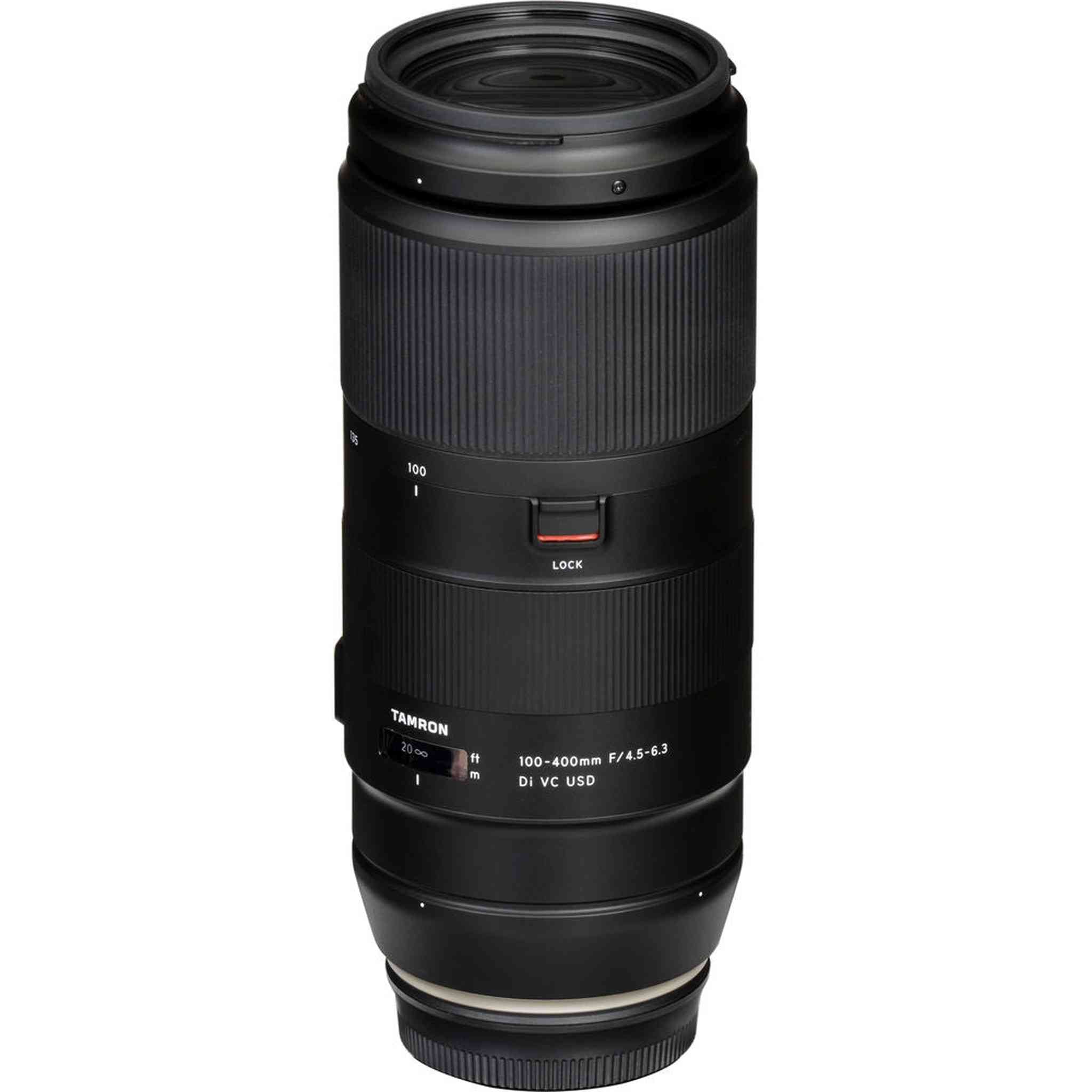 Tamron 100-400mm f/4.5-6.3 Di VC USD Lens for Nikon F + Accessories INTL Model Tamron