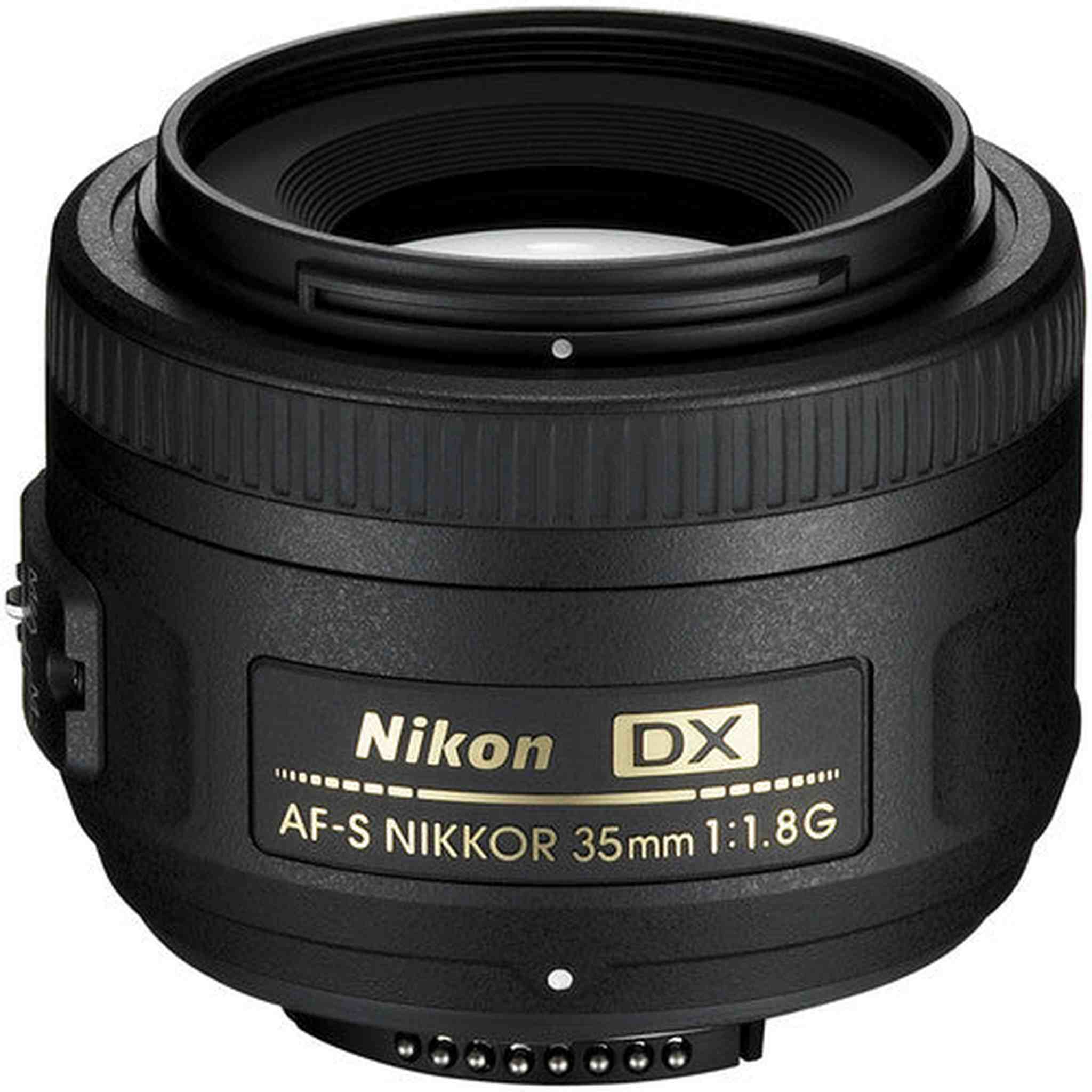 Nikon AF-S DX NIKKOR 35mm f/1.8G Lens Includes Filter Kits and Tripod Intl Model Bundle Nikon