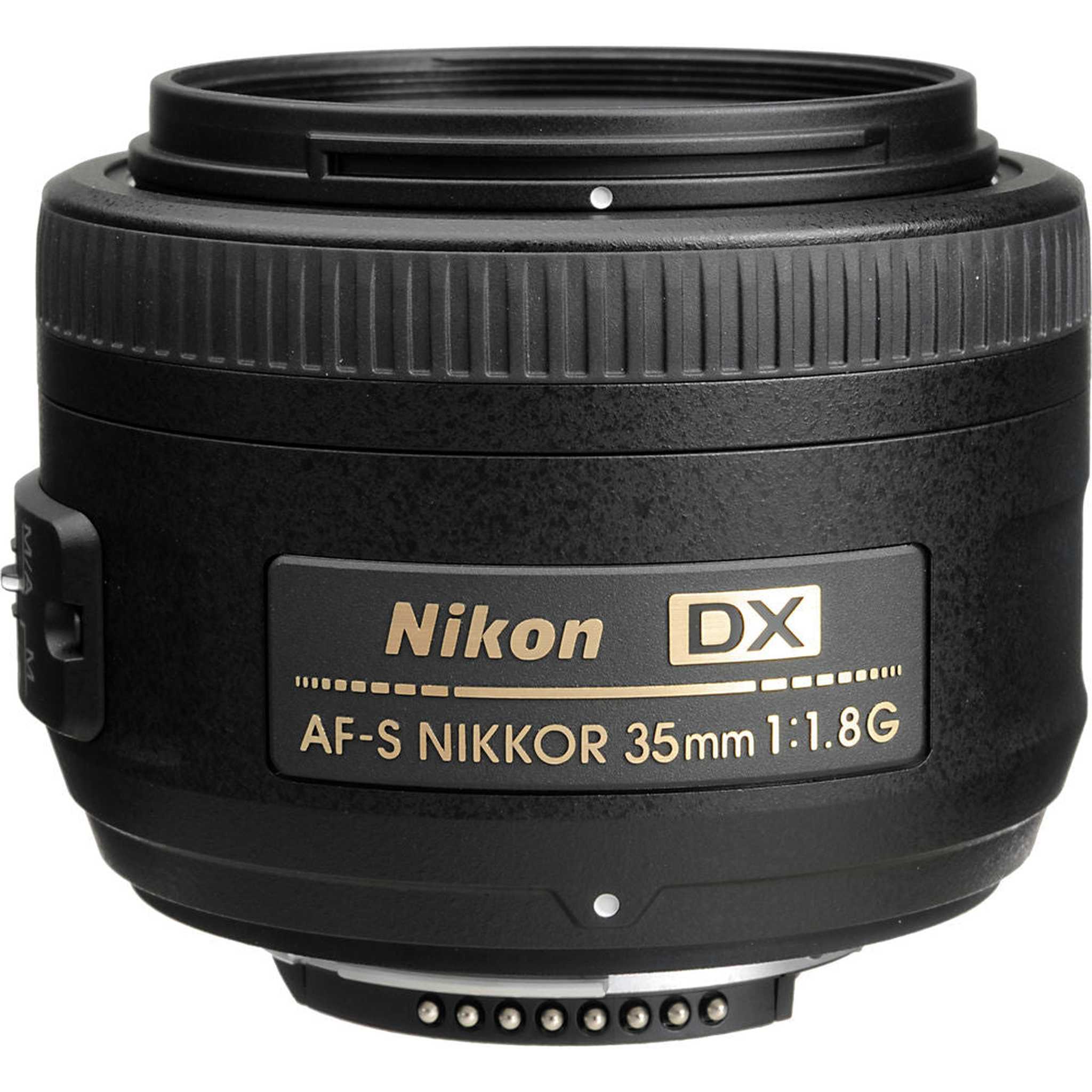 Nikon AF-S DX 35mm f/1.8G Prime Lens 2183 Intl Model Bundle Nikon