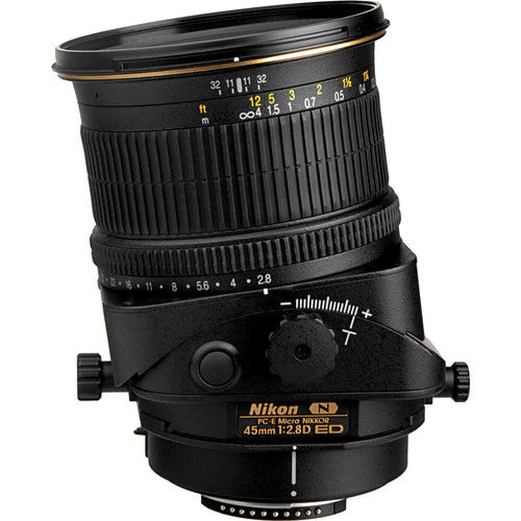 Nikon PC-E Micro-NIKKOR 45mm f/2.8D ED Tilt-Shift Lens Includes Filter Kits and Tripod Intl Model Bundle Nikon