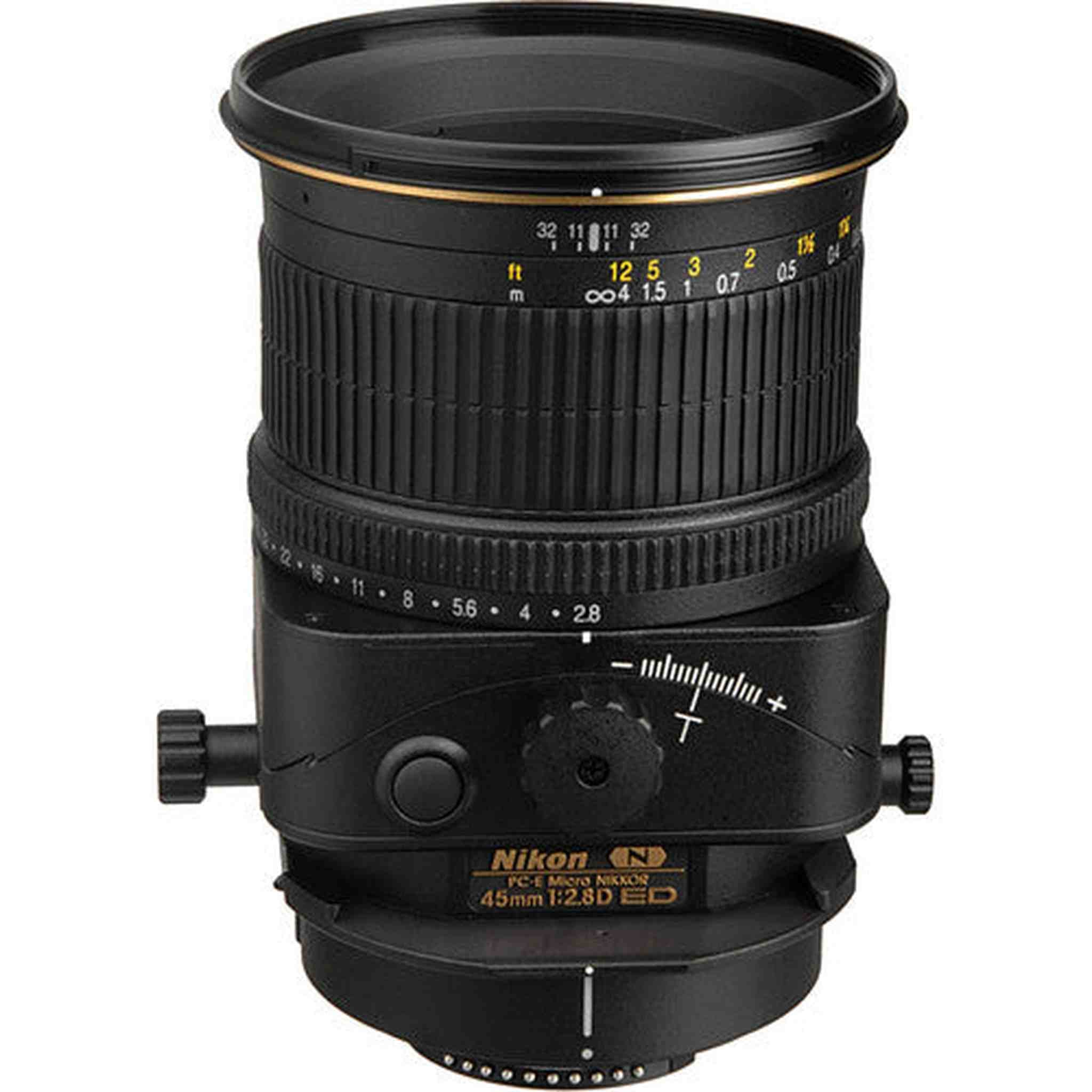 Nikon PC-E Micro-NIKKOR 45mm f/2.8D ED Tilt-Shift Lens Includes Filter Kits and Tripod Intl Model Bundle Nikon