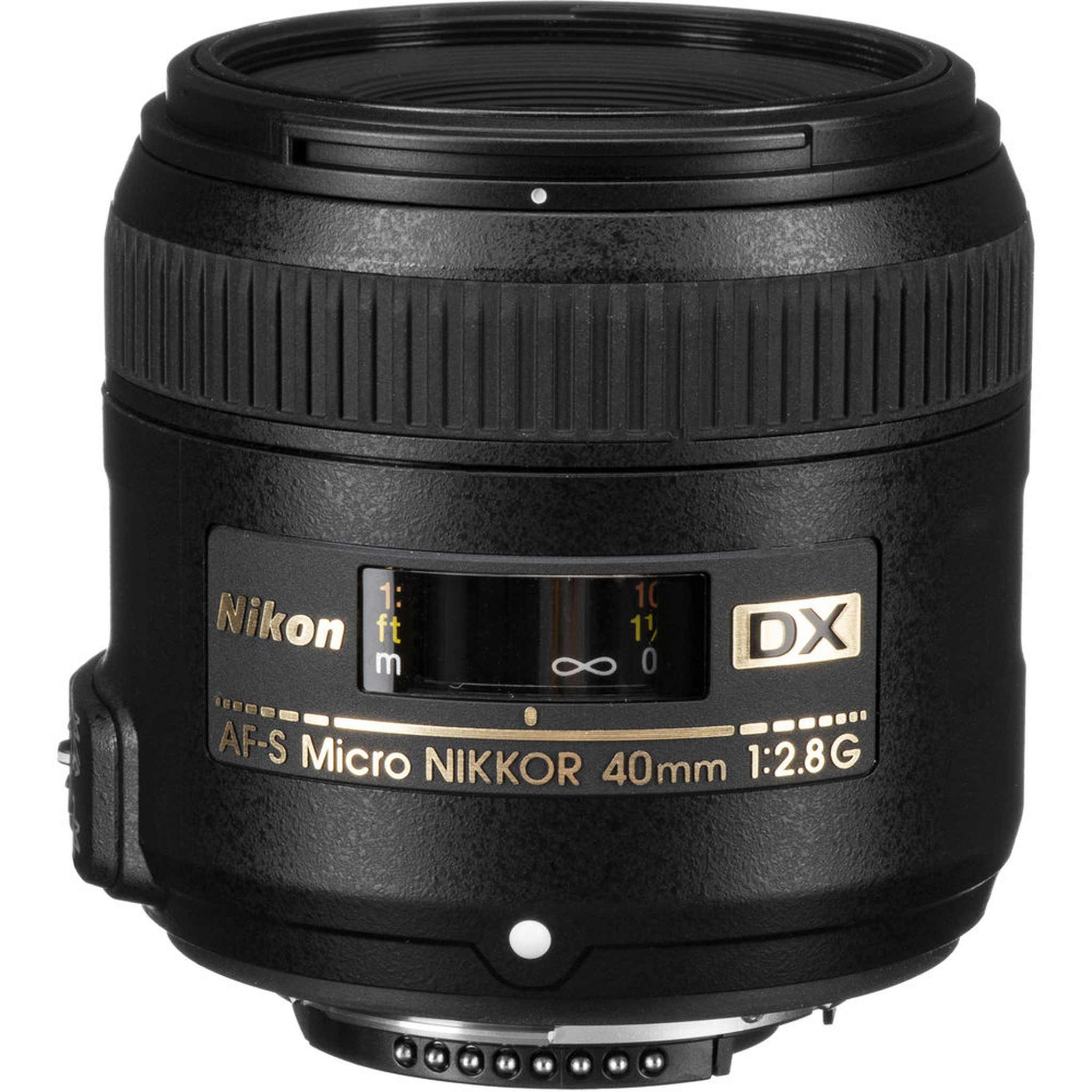 Nikon AF-S DX Micro 40mm f/2.8G Prime Lens 2200 Intl Model Bundle Nikon