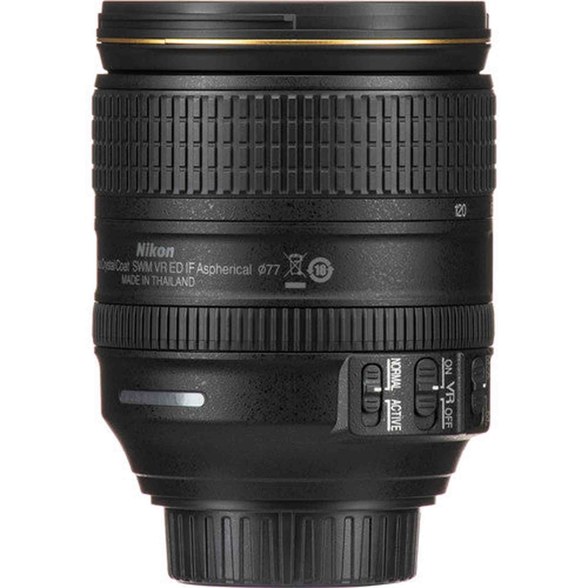 Nikon AF-S NIKKOR 24-120mm f/4G ED VR Lens Includes Filter Kits and Tripod Intl Model Bundle Nikon