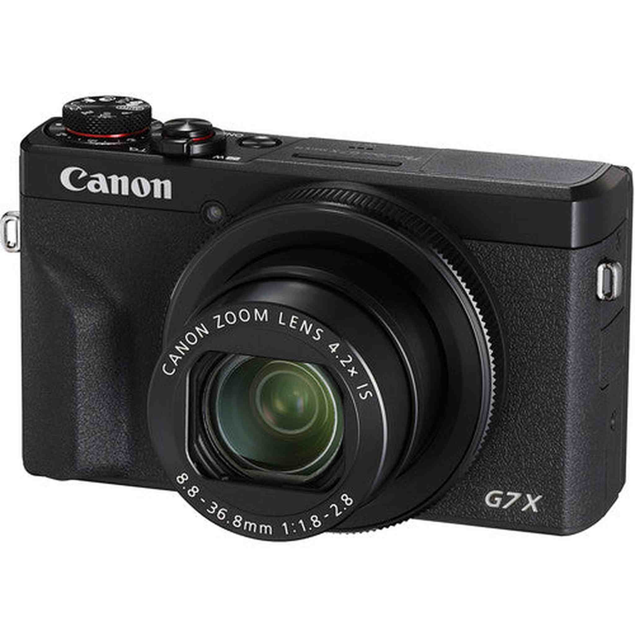 Canon PowerShot G7 X Mark III Digital Camera Intl Model with Two 128GB SD Bundle Canon