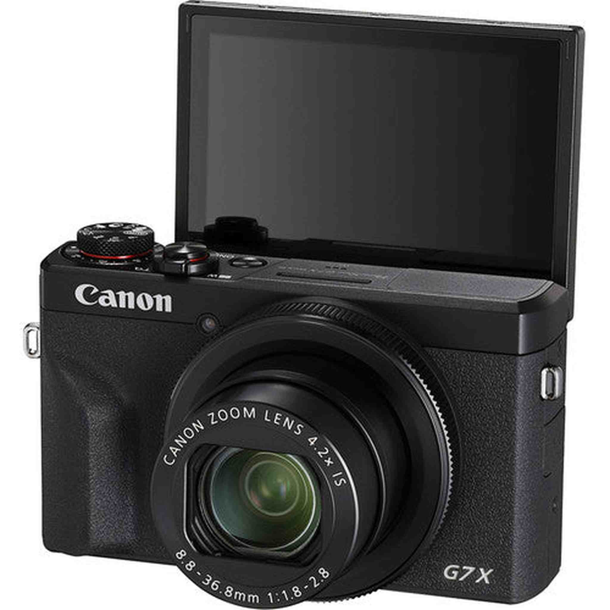 Canon PowerShot G7 X Mark III Digital Camera Intl Model - Case and 12